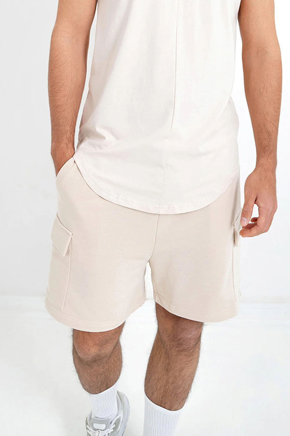 Short poches cargo Beige