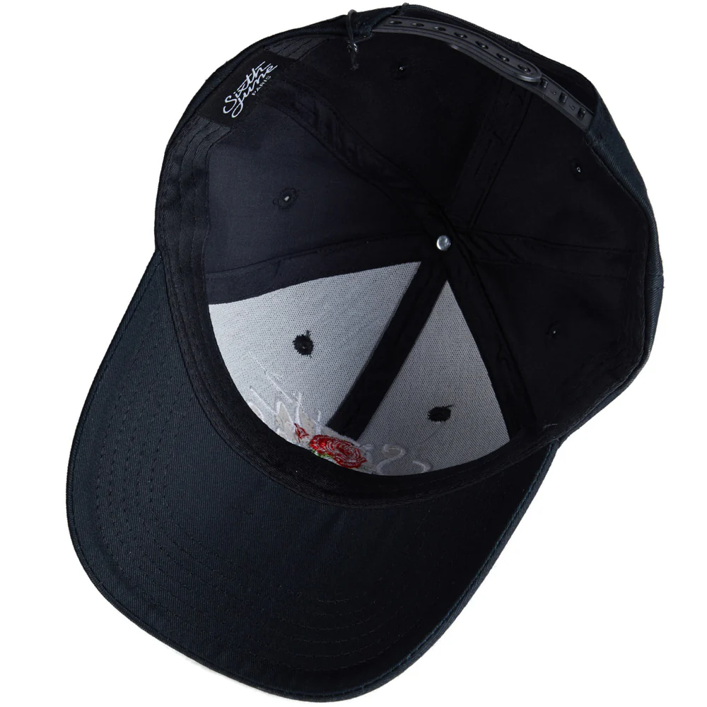 Casquette logo rose noir - Image 4