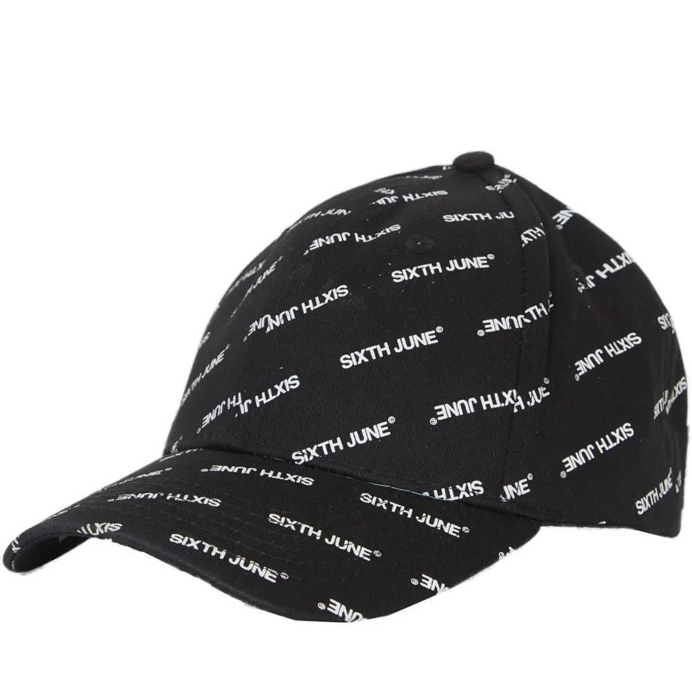 Casquette logomania noir