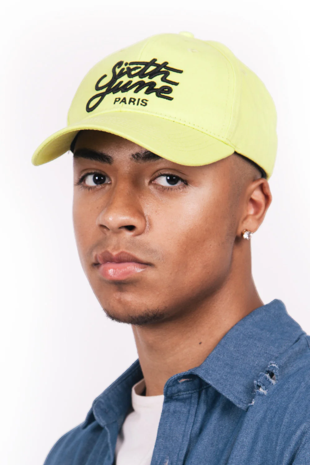 Casquette logo Jaune
