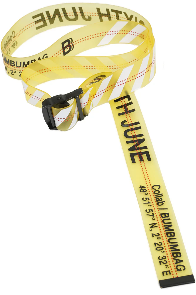 Ceinture plastique jaune