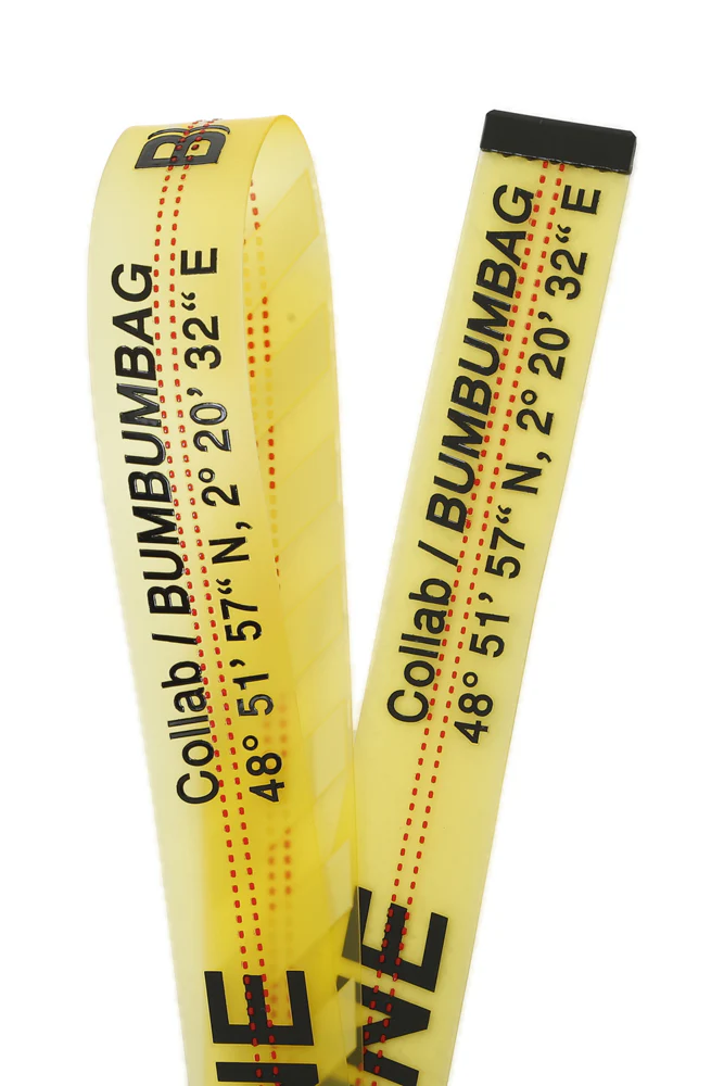 Ceinture plastique jaune - Image 5