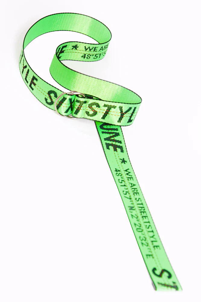 Ceinture streetstyle GPS vert