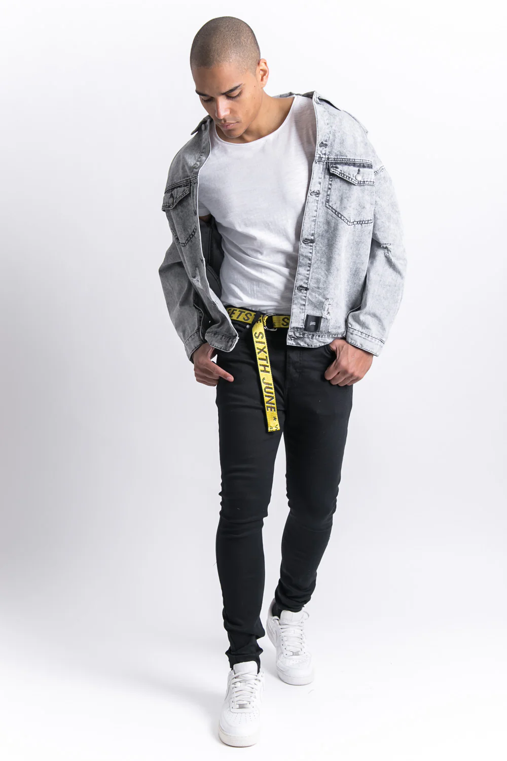 Ceinture streetstyle GPS jaune - Image 7