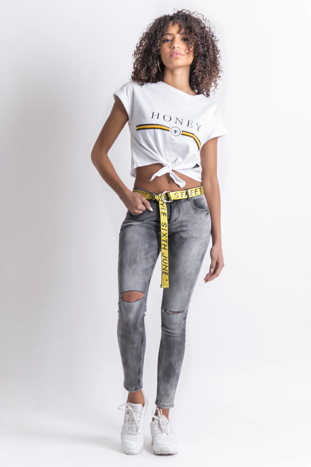 Ceinture streetstyle GPS jaune - Image 8