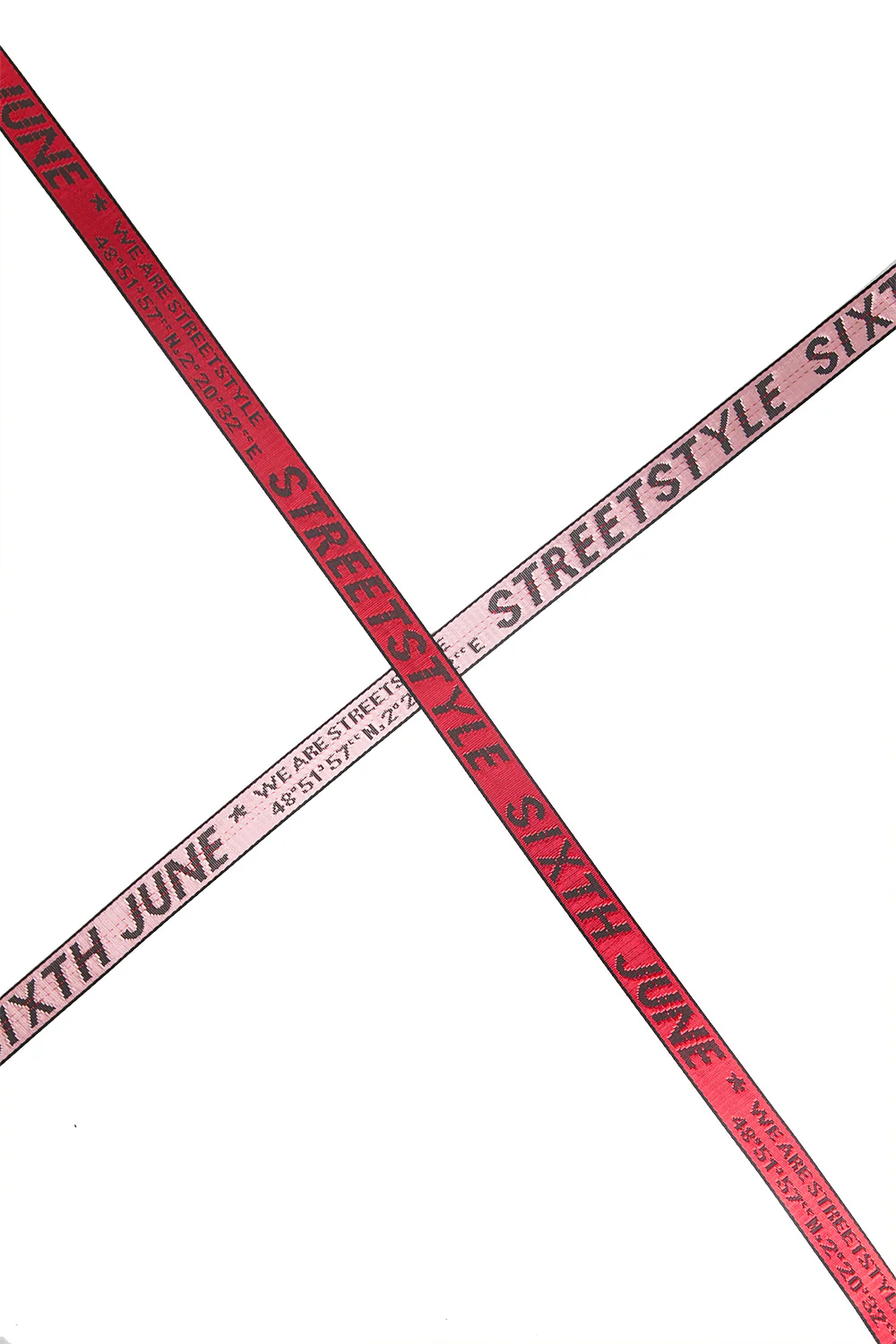 Ceinture streetstyle GPS rouge - Image 5