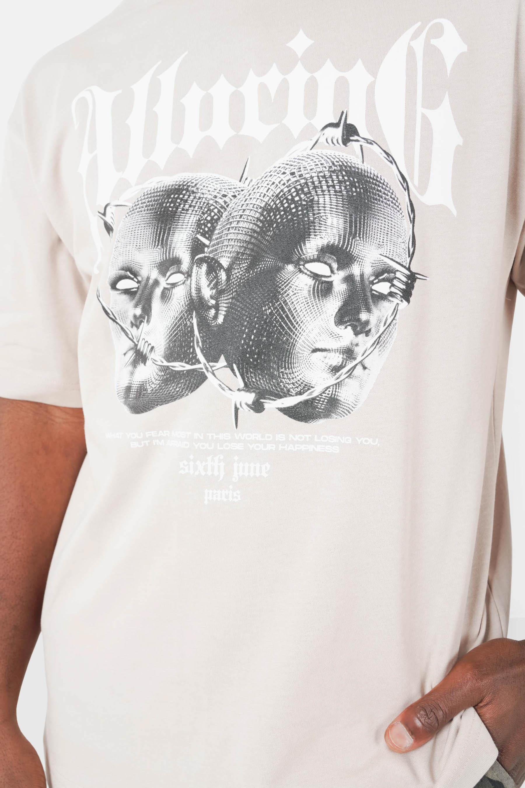 ALLUCING printed s/s t-shirt - Image 3