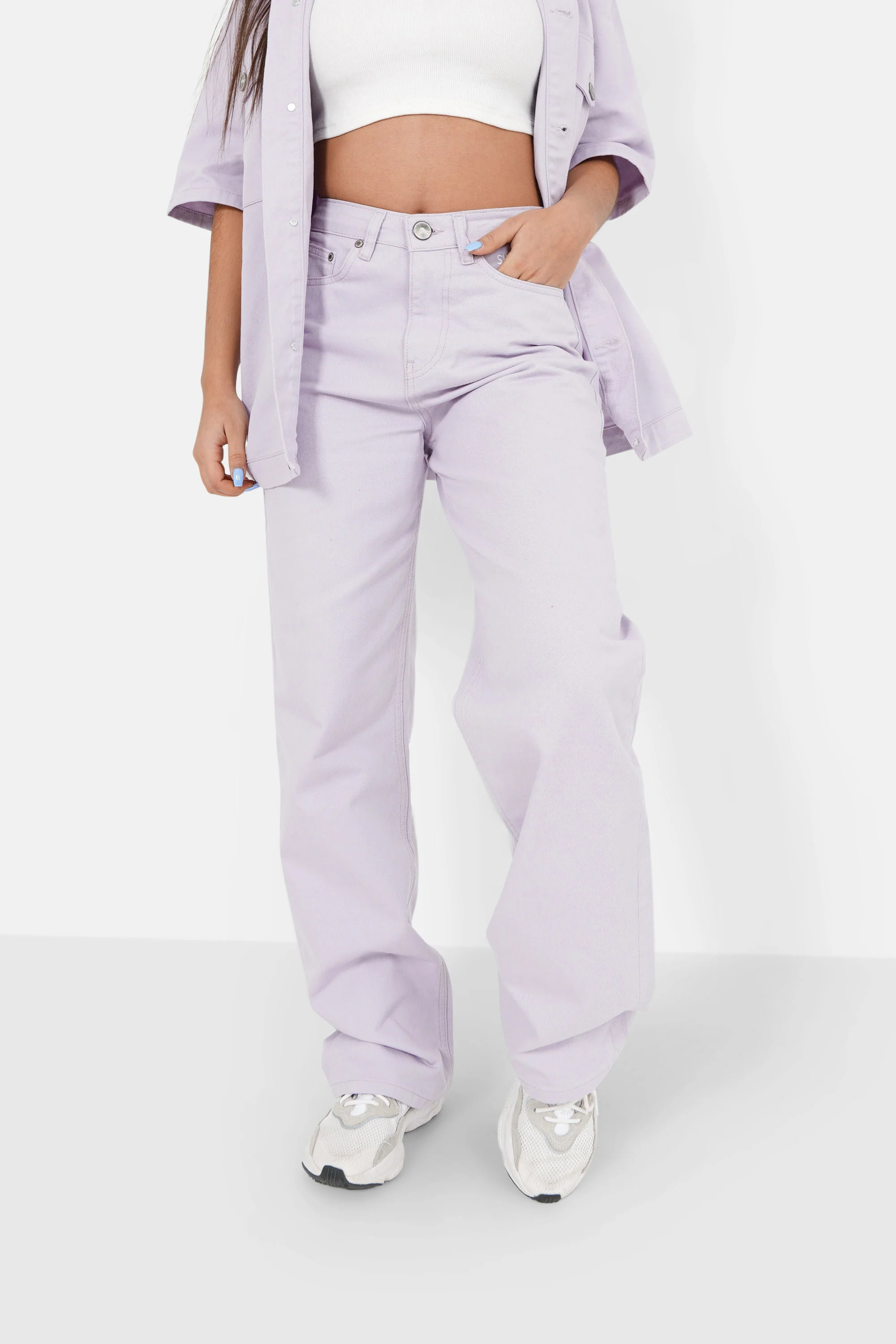 COLORFUL wide jean