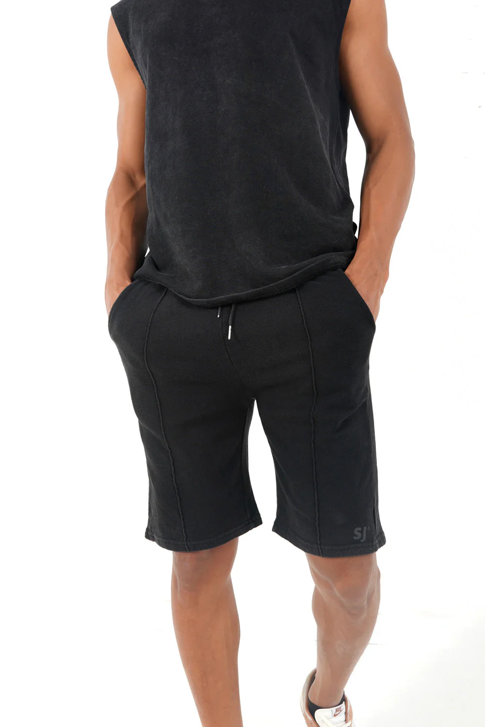 Short monogramme SJ Noir
