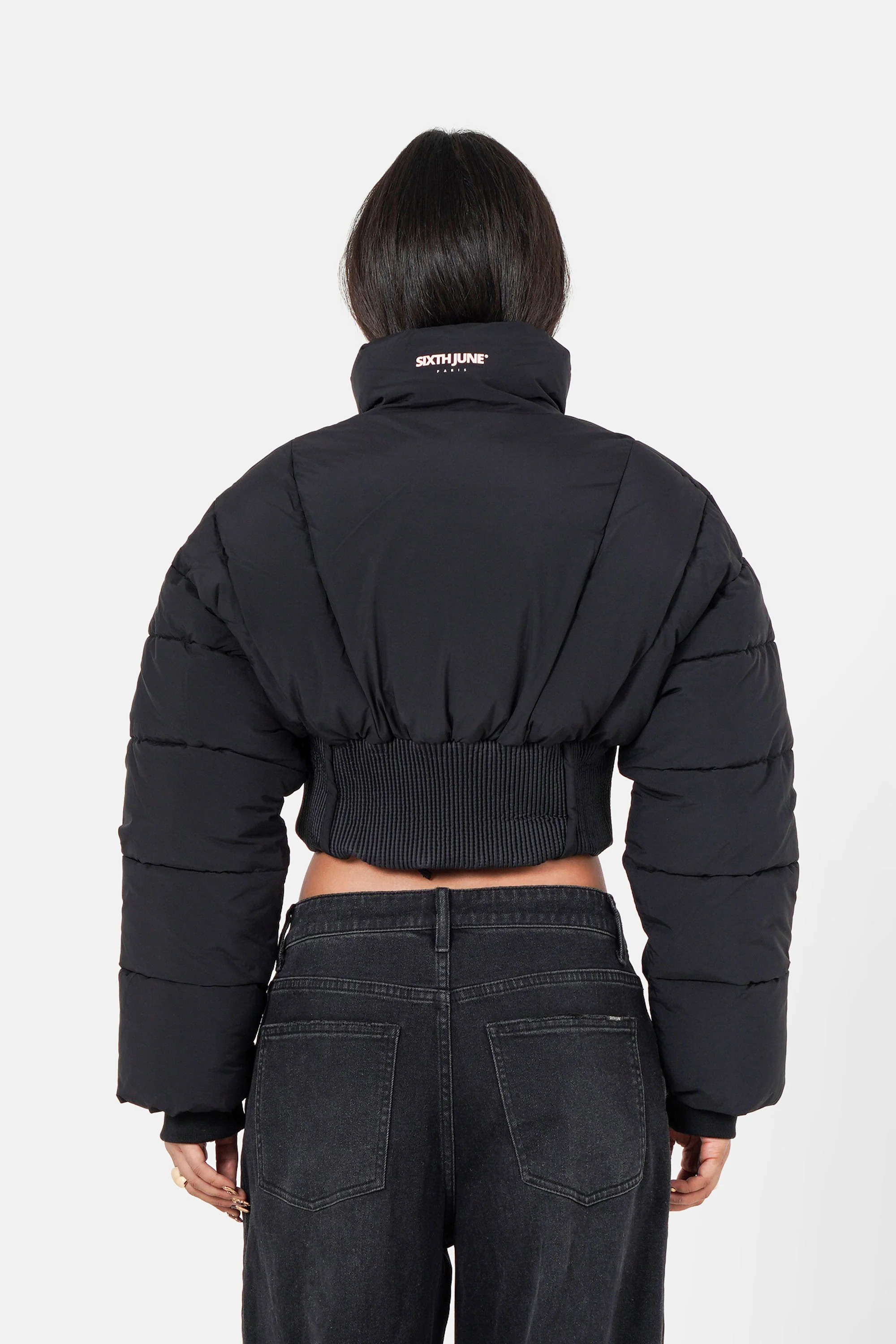 CORSET cropped puffer jacket - Image 5