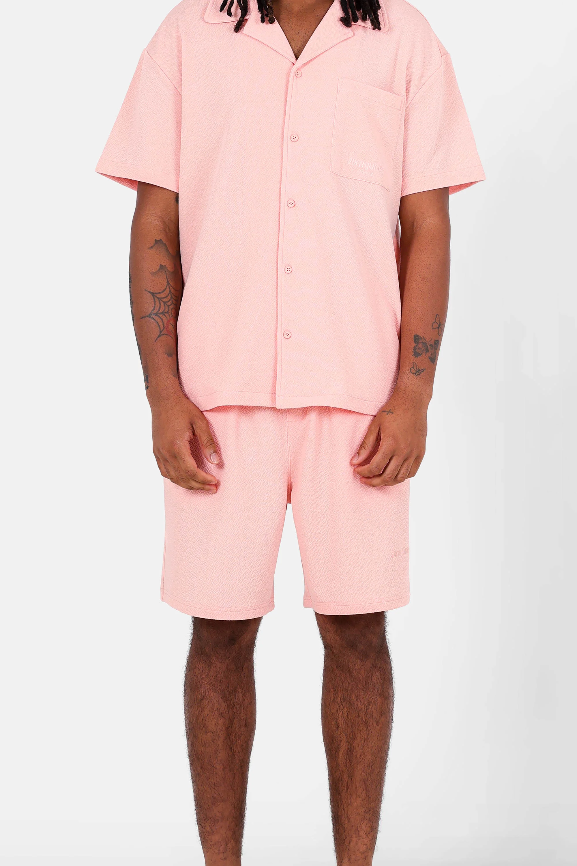 CREPE fabric short