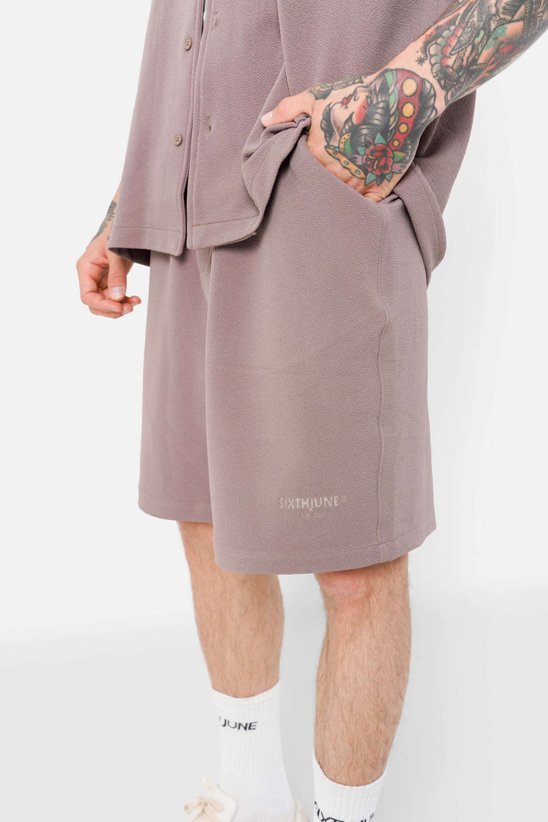 CREPE fabric short - Image 2