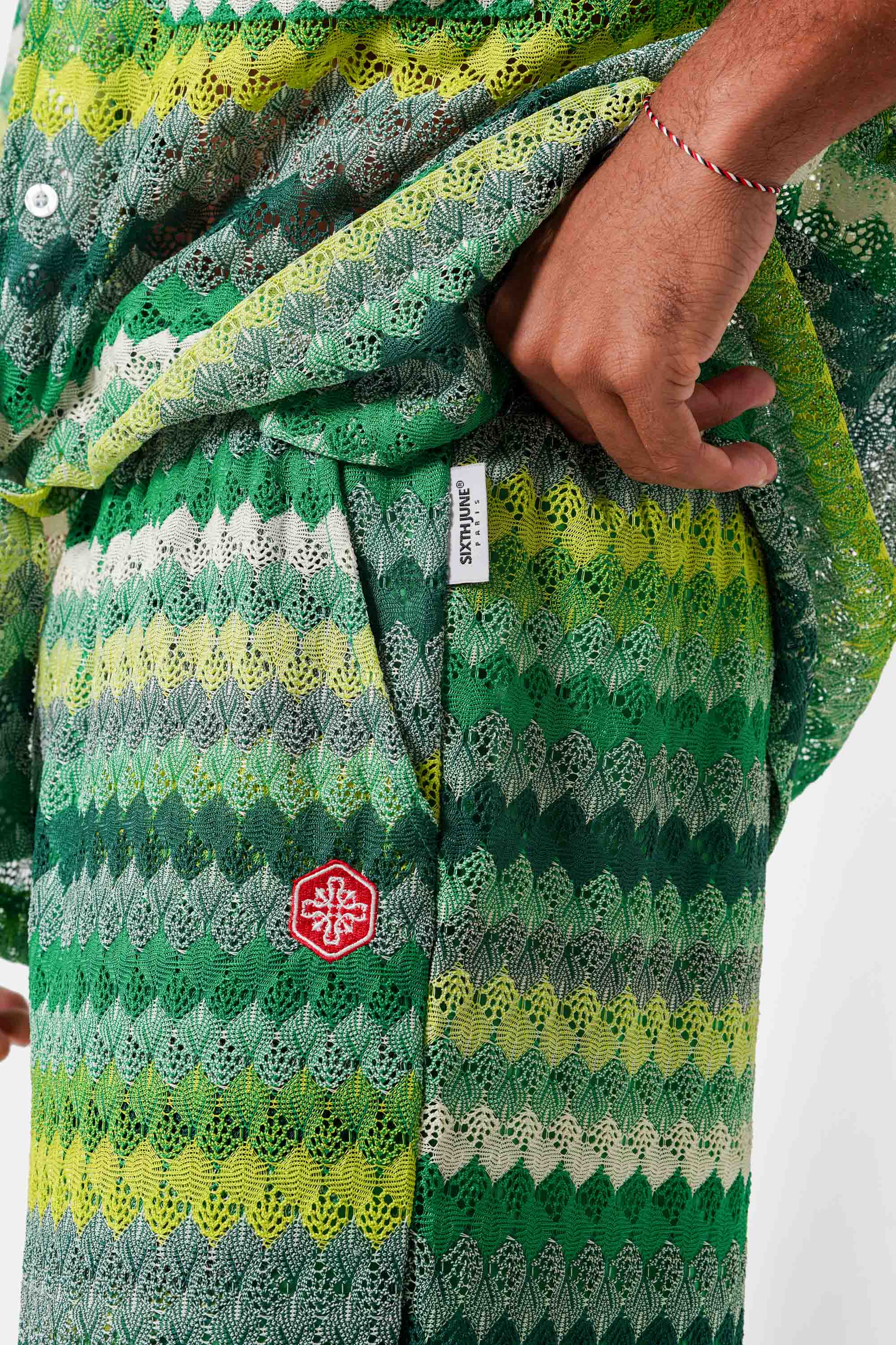 CROCHET colorful oversized short - Image 3