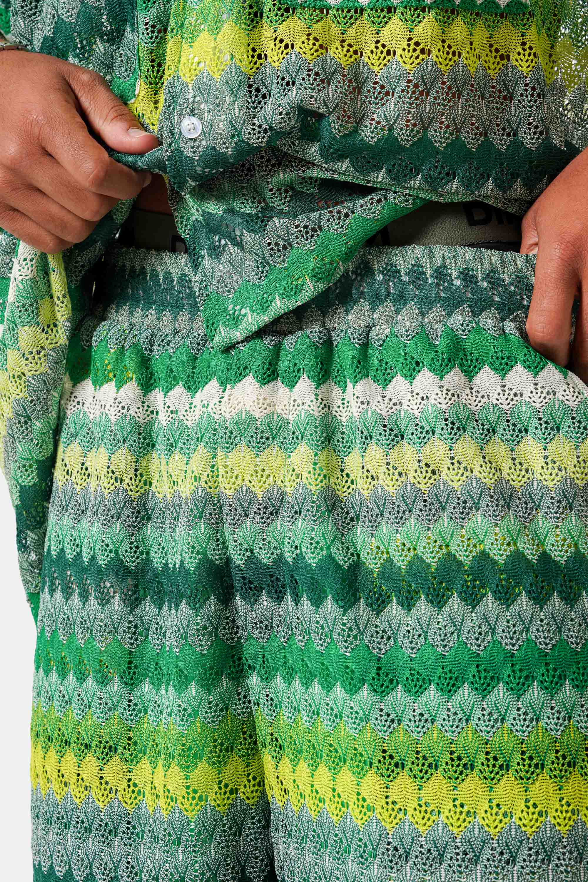CROCHET colorful oversized short - Image 6