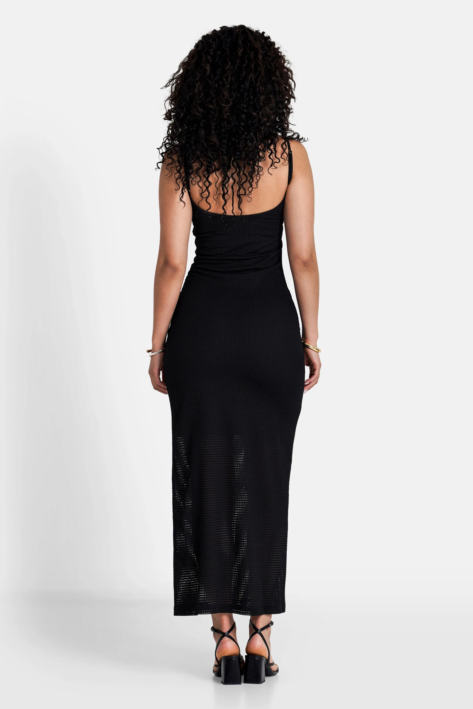 CROCHET jewel maxi w/s dress - Image 5