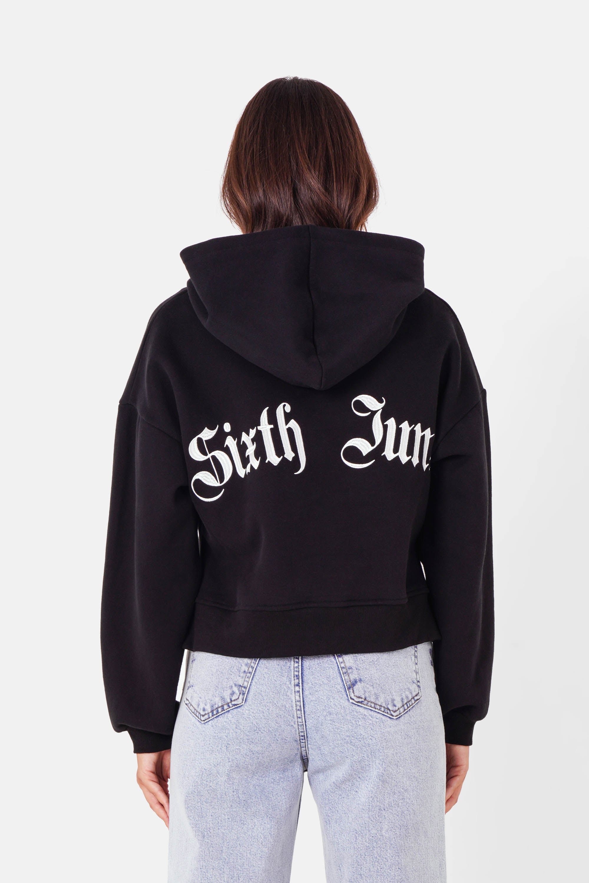 EMBROIDERY logo hoodie