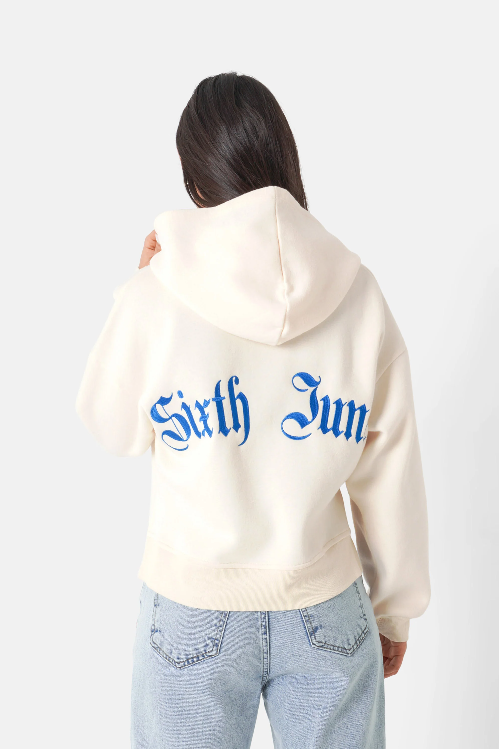 EMBROIDERY logo hoodie