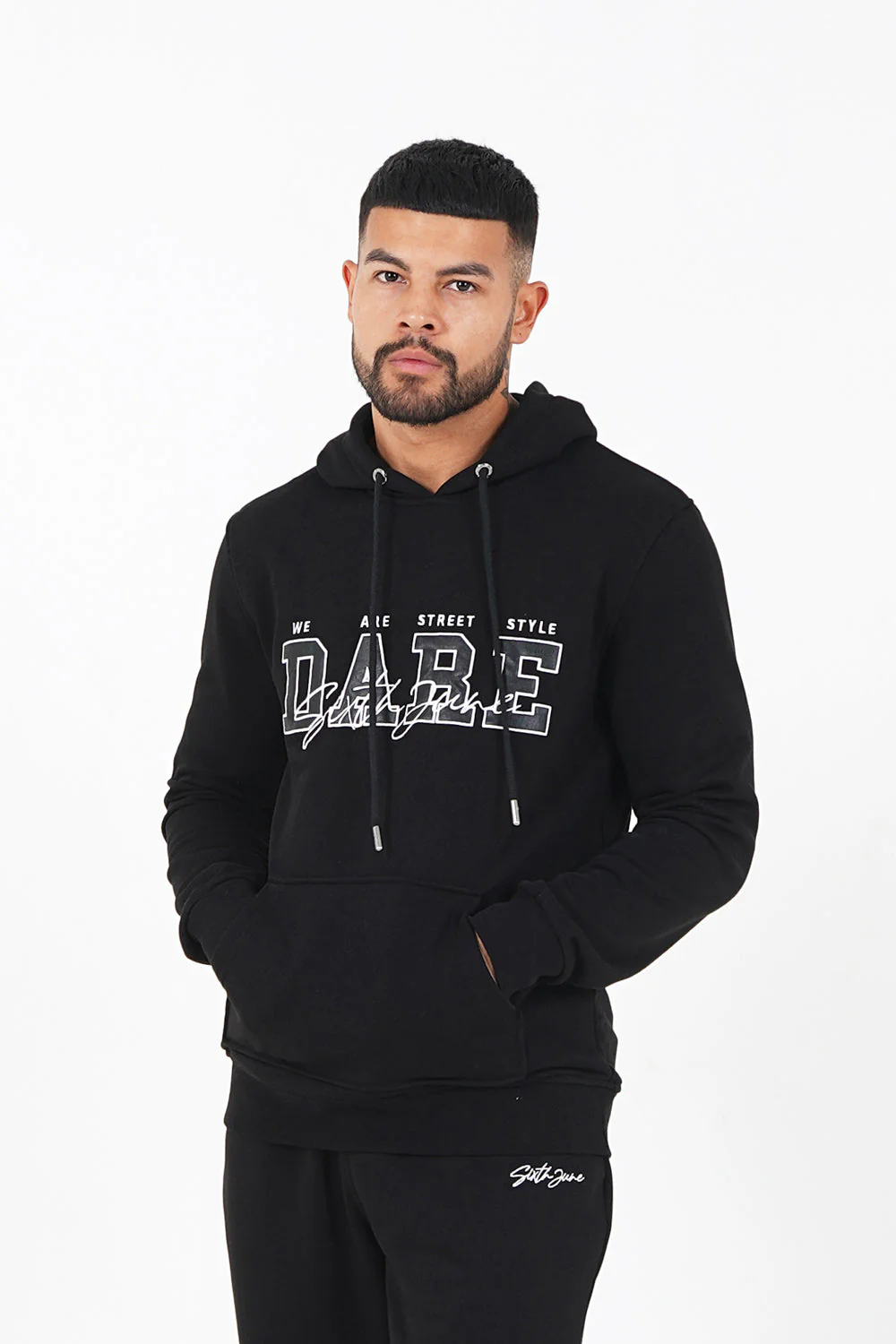 Sweat capuche DARE Noir