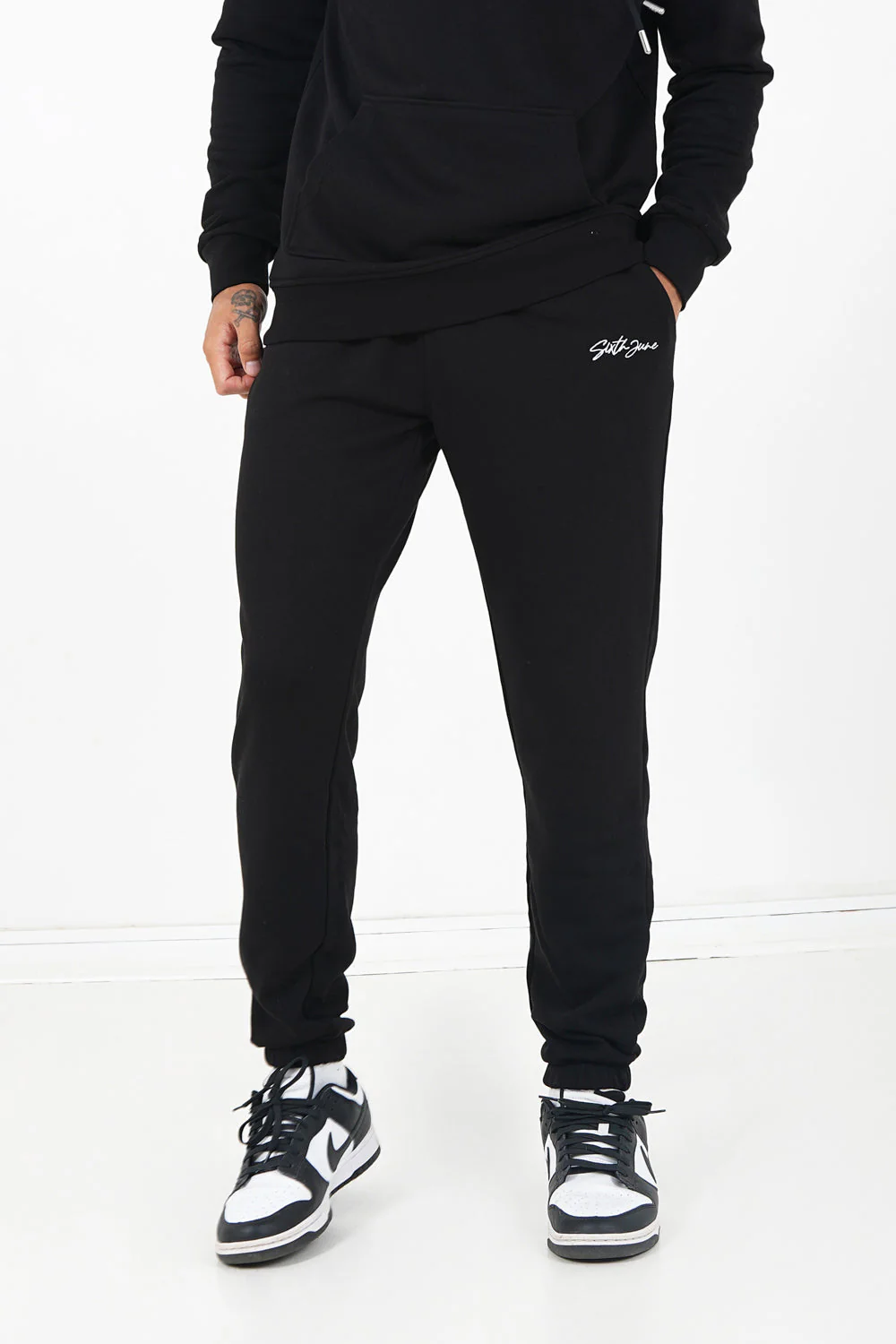 Logo signature jogging Noir