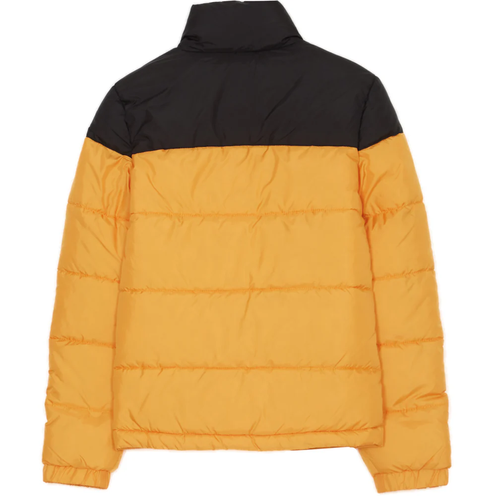 Doudoune bicolore logo jaune noire - Image 7