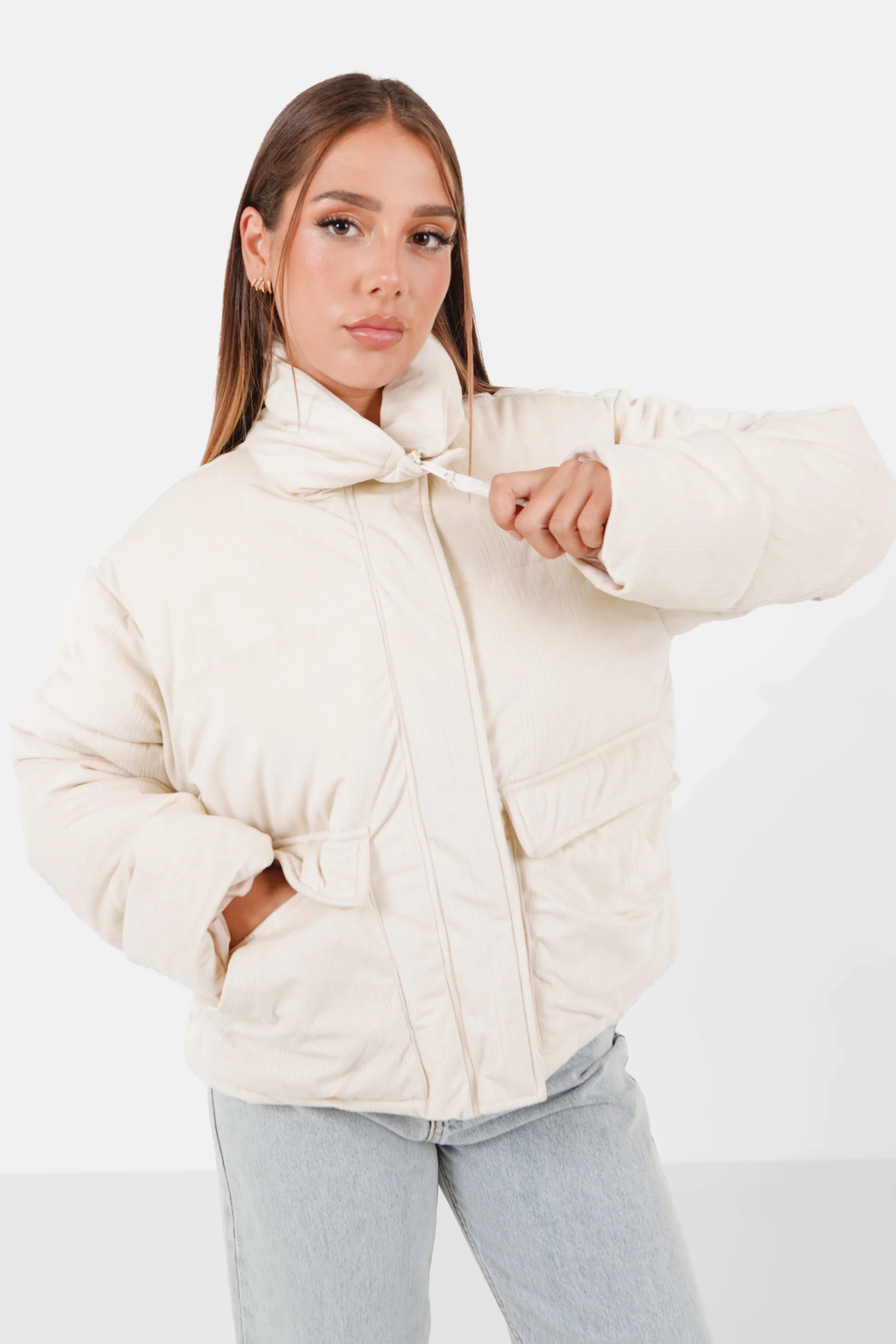 VELVET puffer jacket