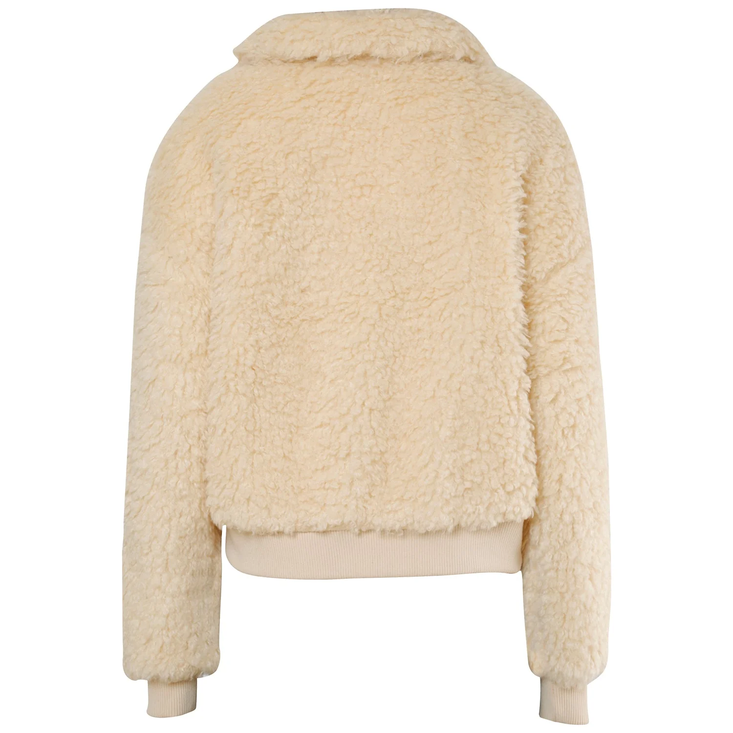 Veste peau mouton courte Beige - Image 7