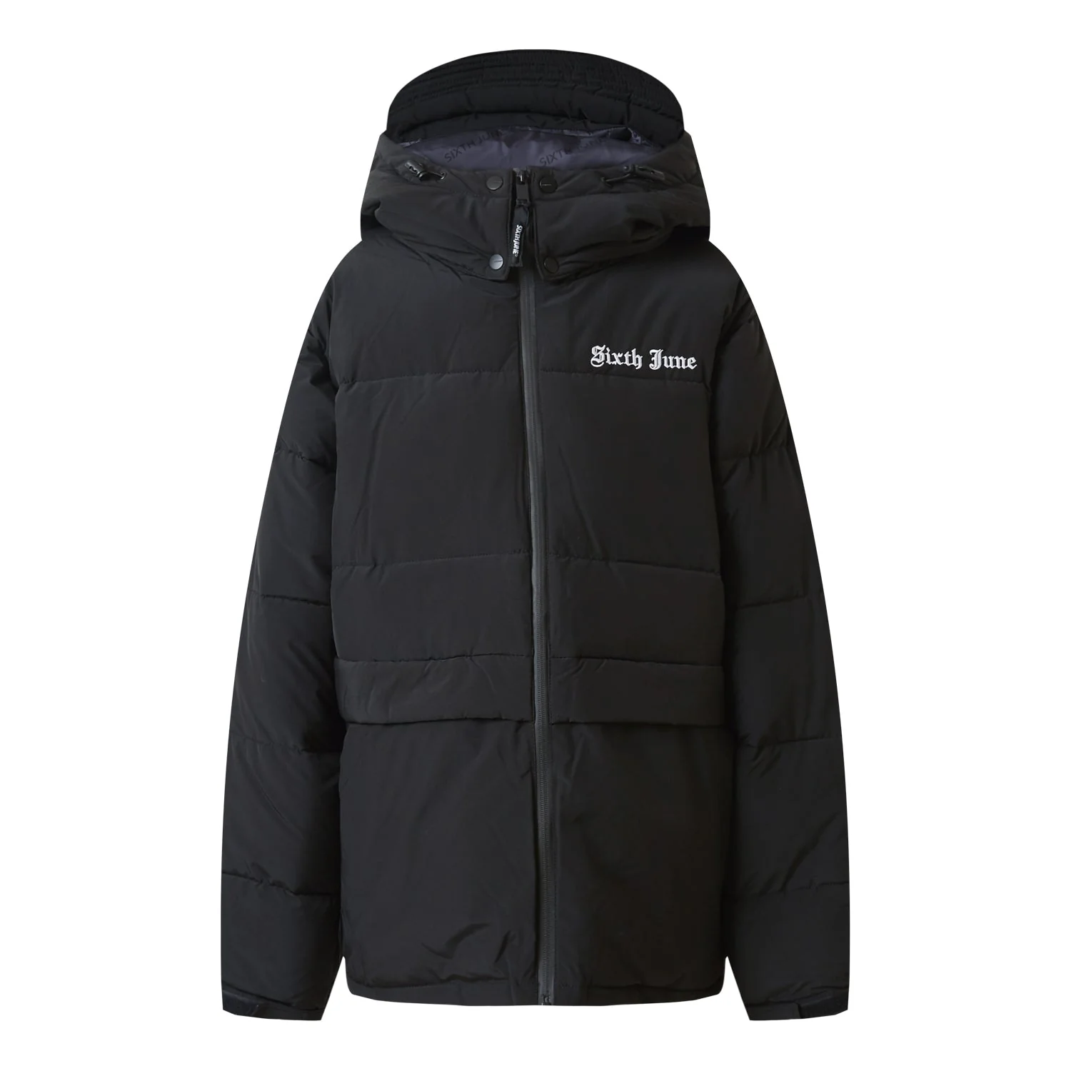 CREW embroidery puffer jacket - Image 6