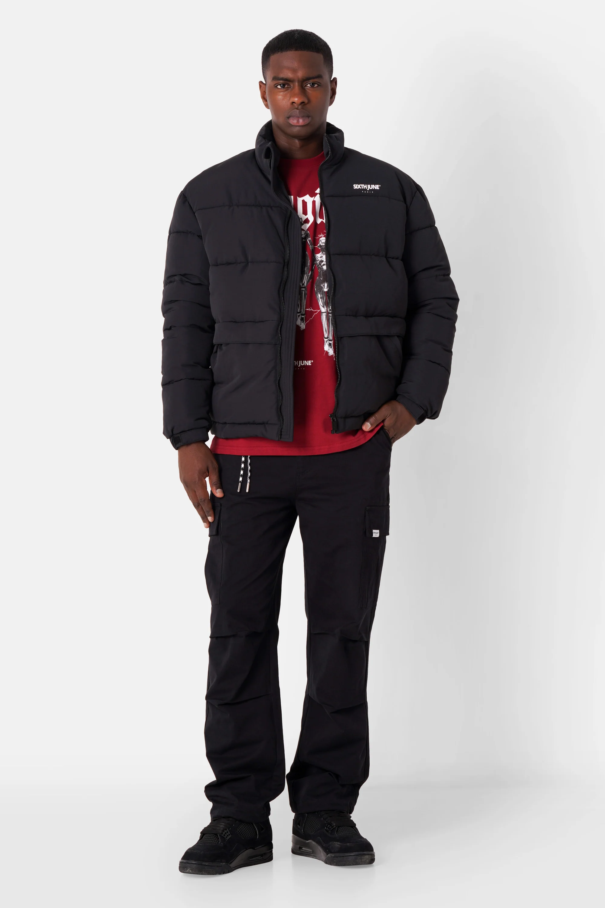 PRINTED logo puffer jacket - Image 2
