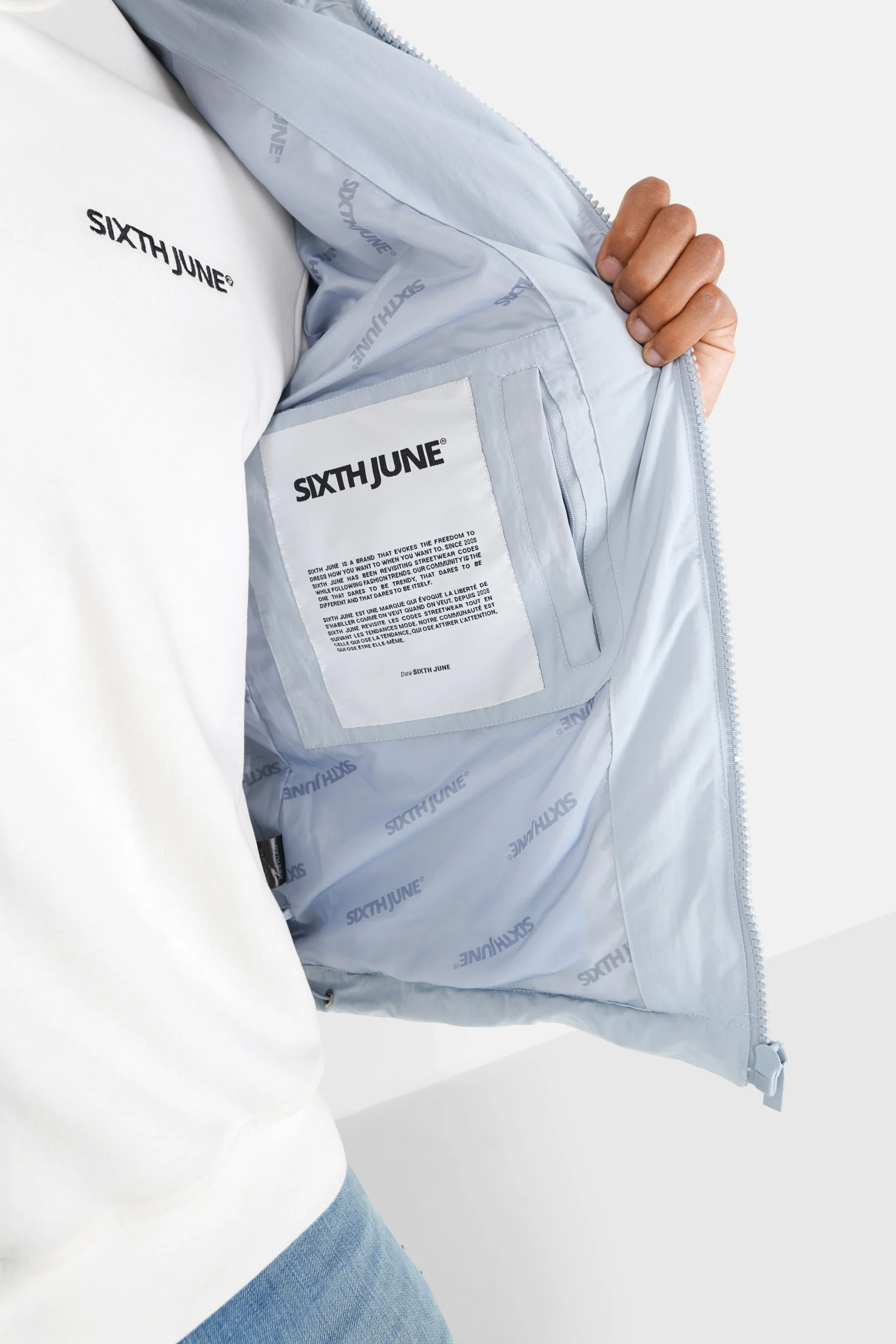 PRINTED logo puffer jacket - Image 3