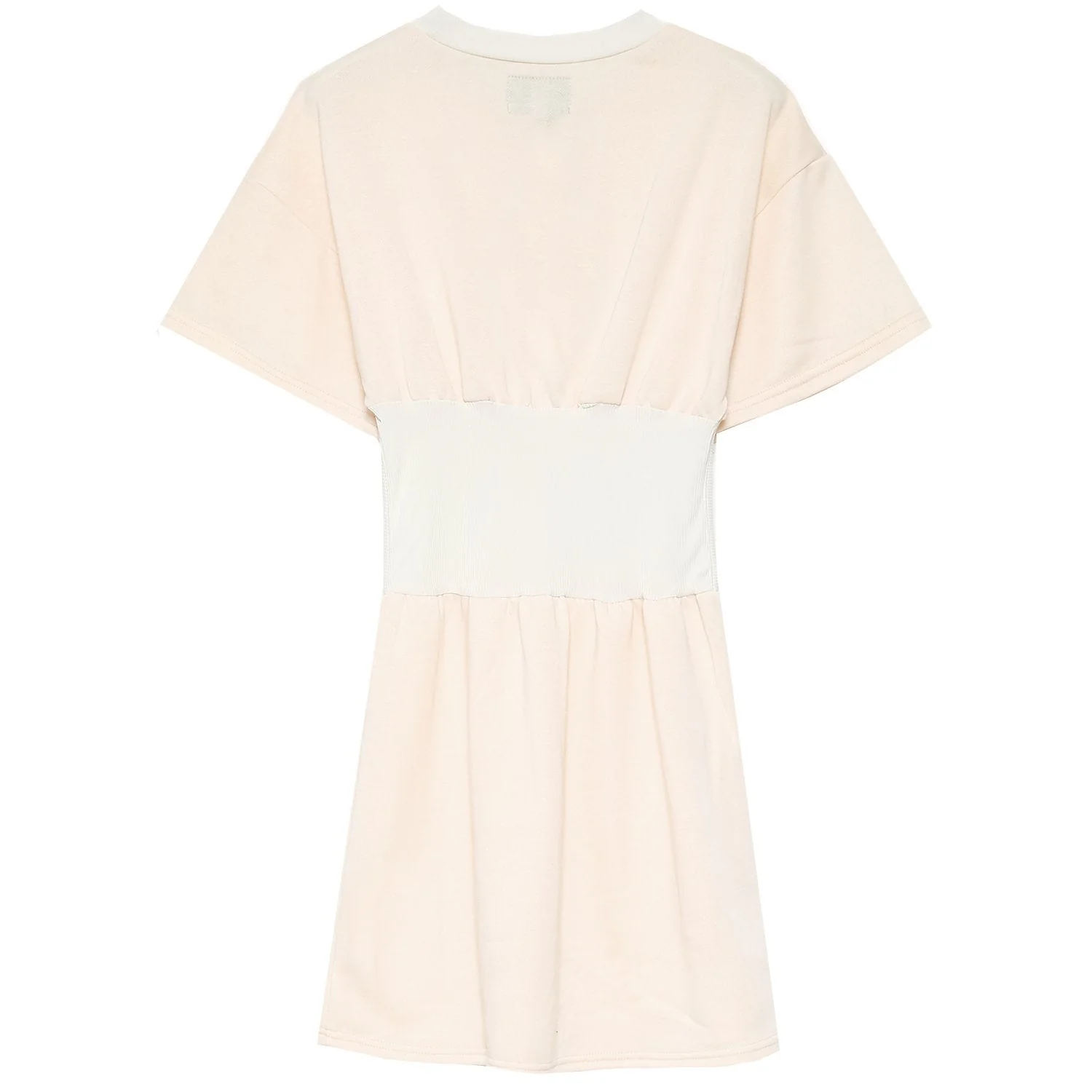 Robe t-shirt corset Jaune clair - Image 7