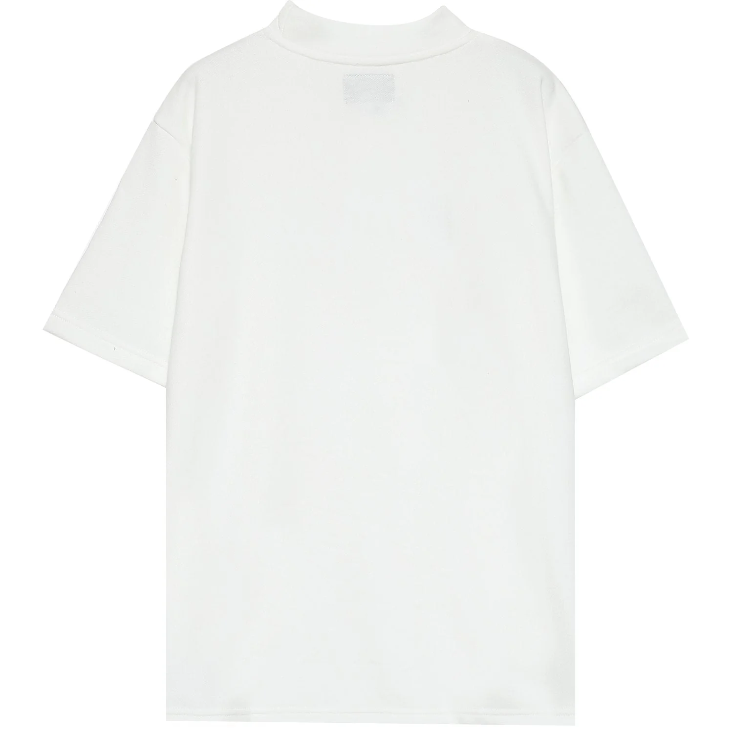 Sweatshirt manches courtes logo blanc - Image 6