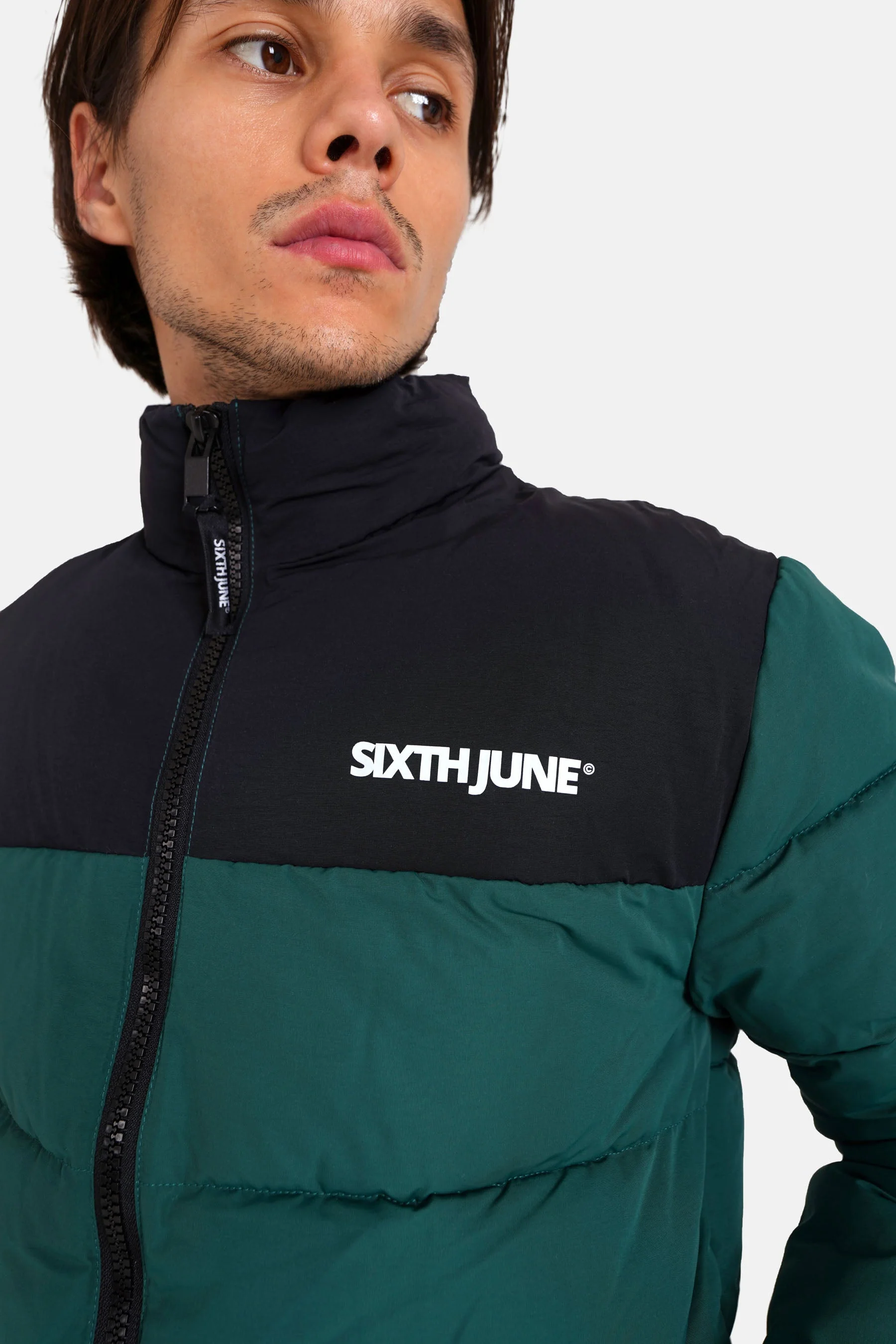 BICOLORED puffer jacket - Image 3