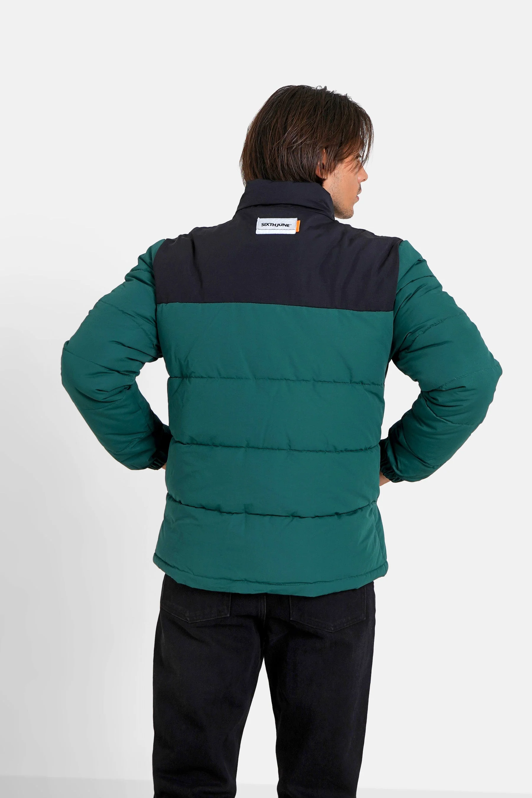 BICOLORED puffer jacket - Image 5