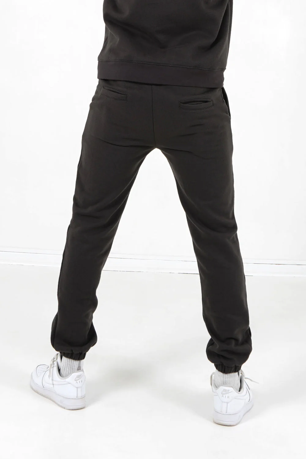 Jogging molletonné logo Gris foncé - Image 5