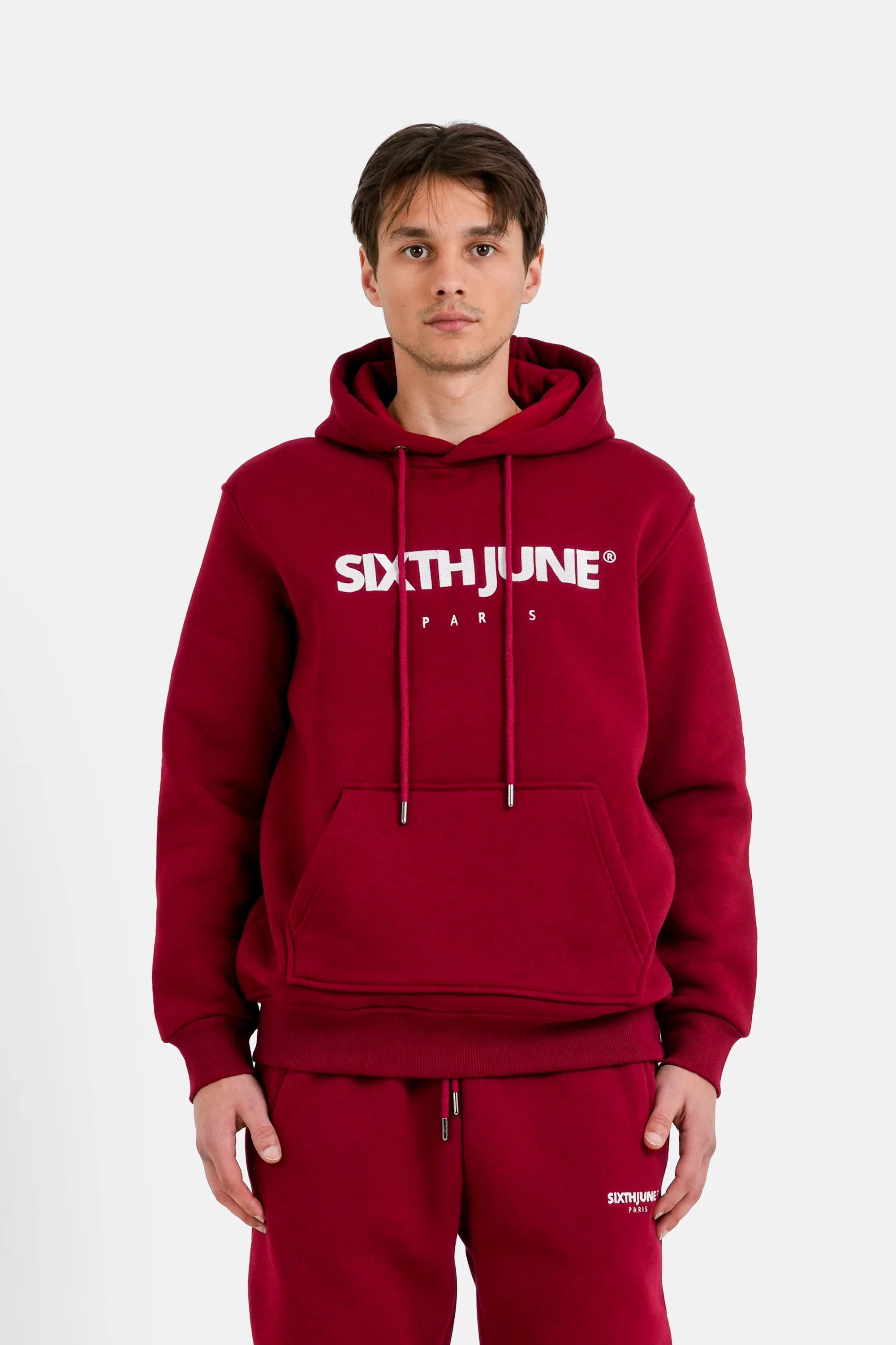 ESSENTIEL logo hoodie