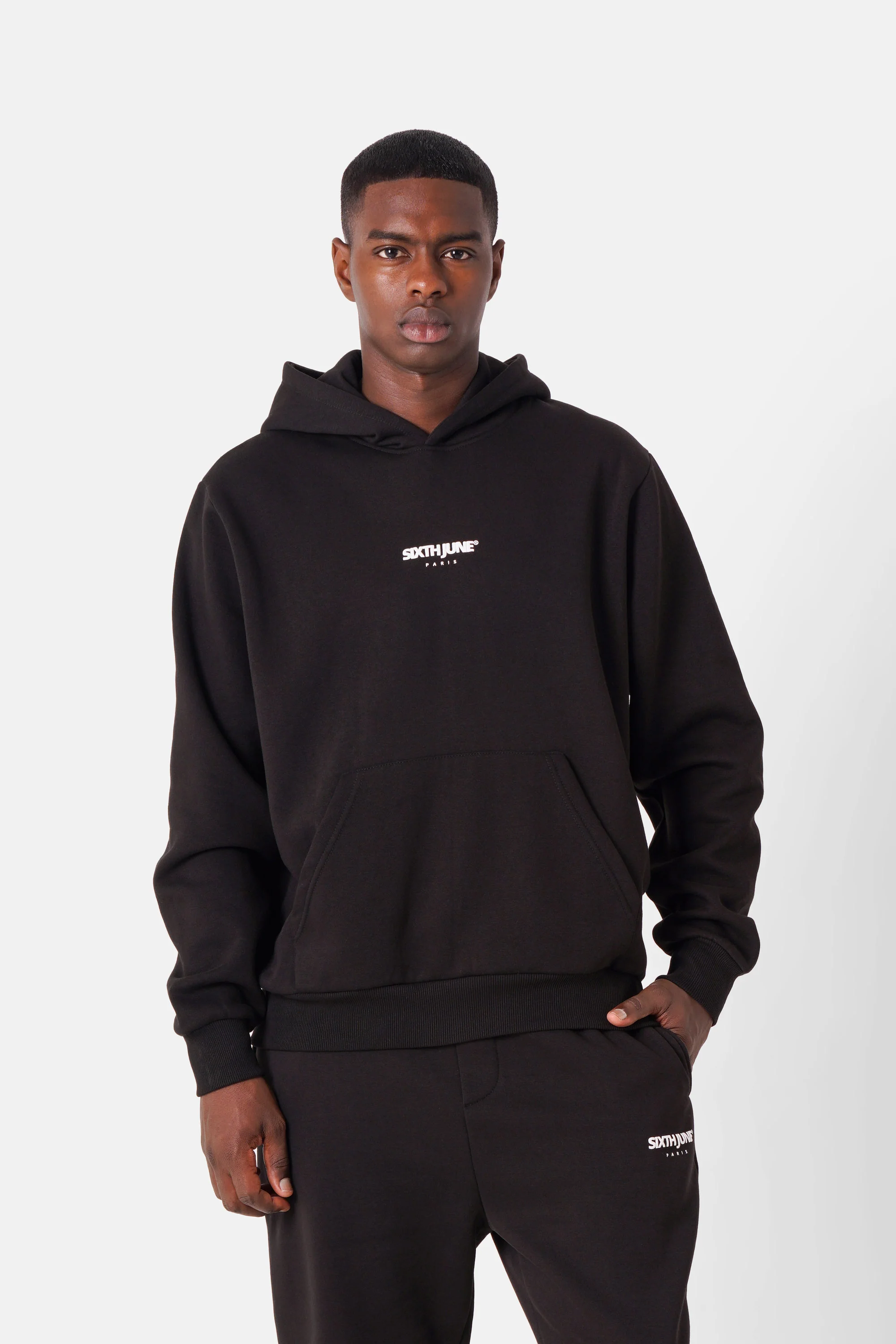 ESSENTIEL logo hoodie