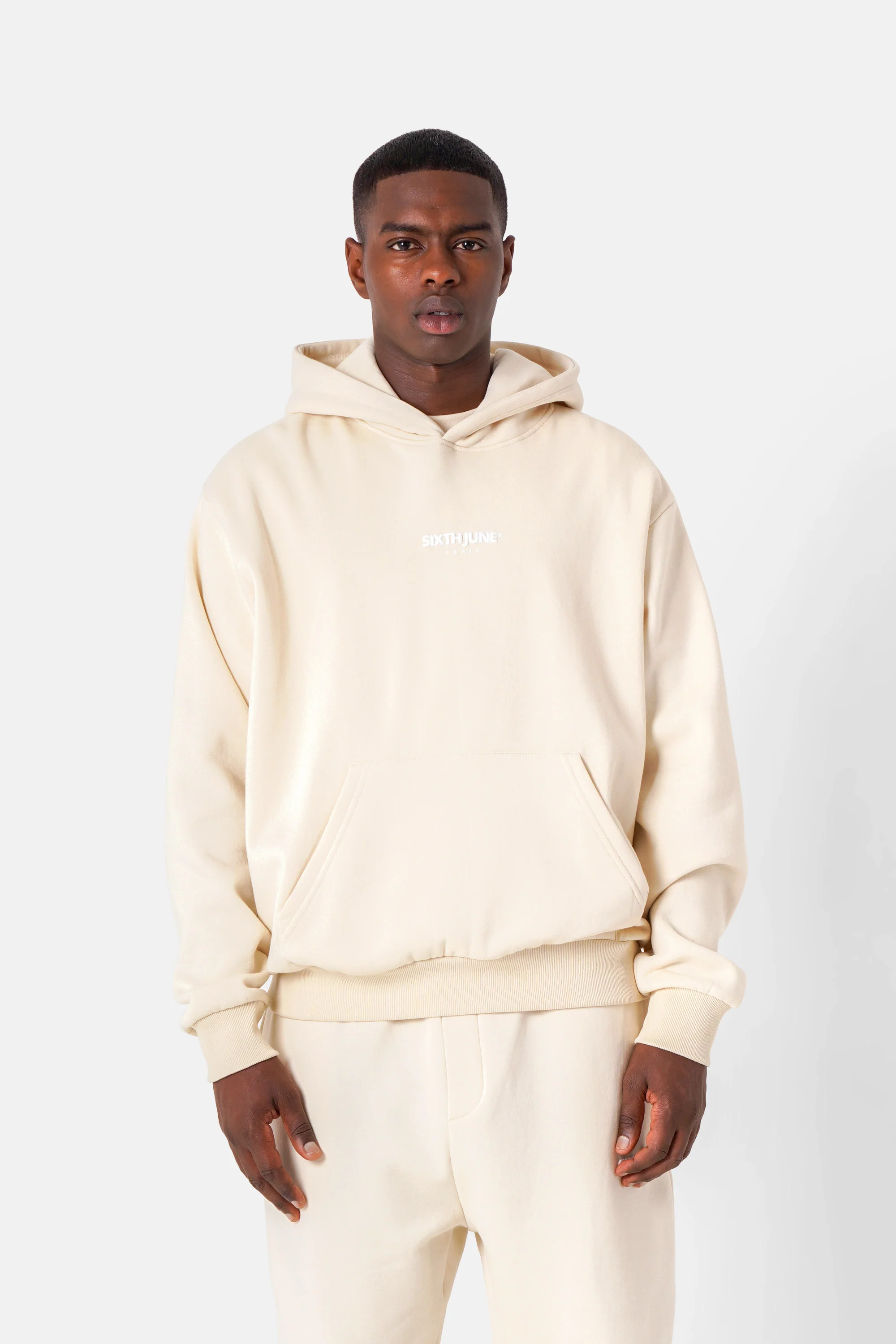 ESSENTIEL logo hoodie
