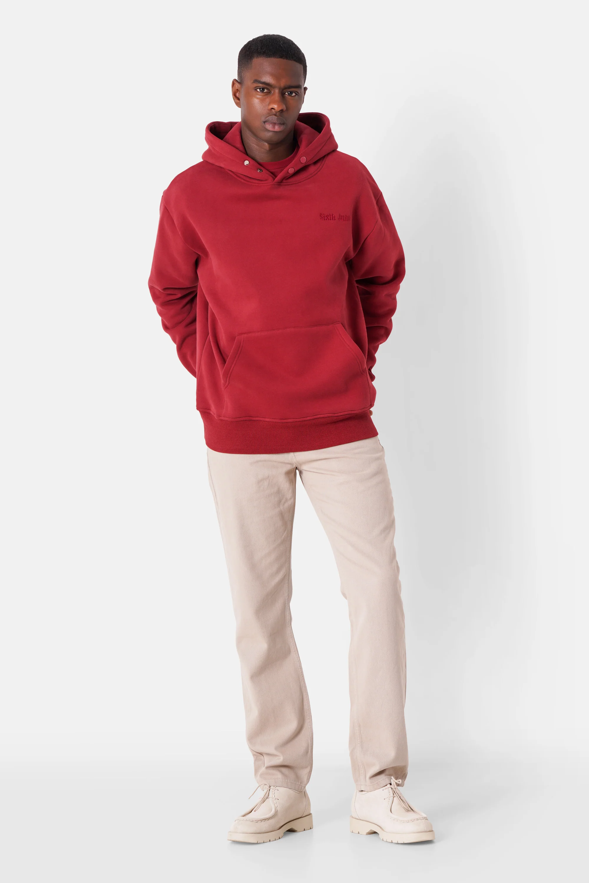 THE FEAR embroidery hoodie - Image 2