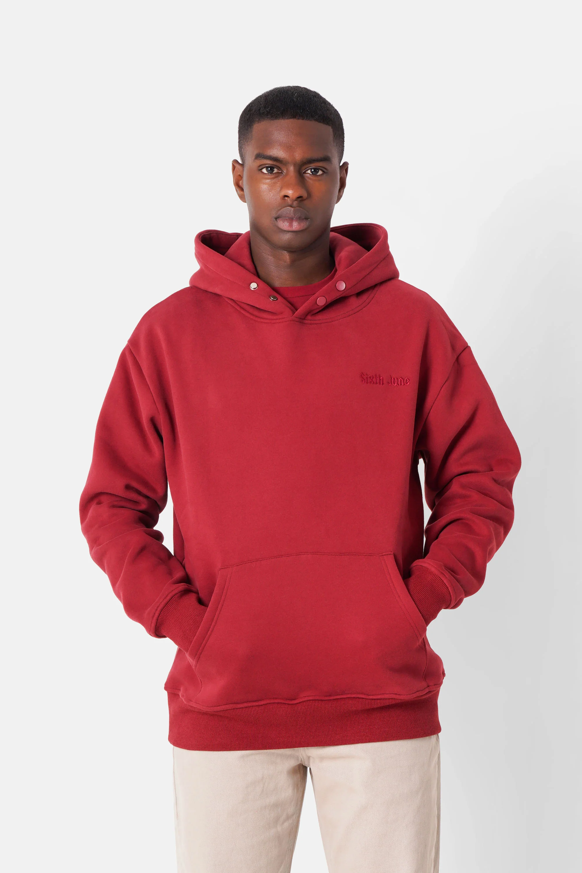 THE FEAR embroidery hoodie - Image 5