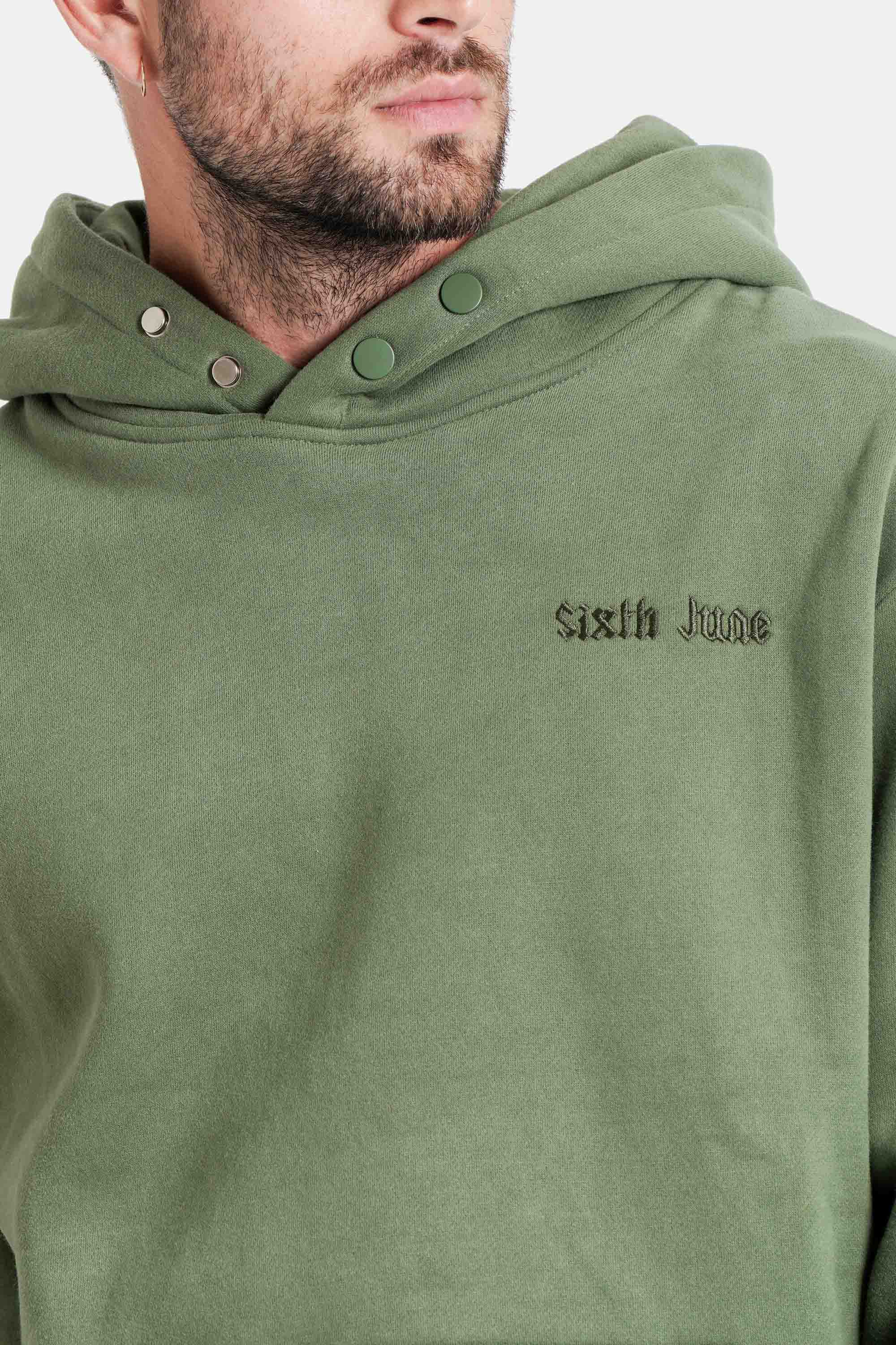 THE FEAR embroidery hoodie - Image 4