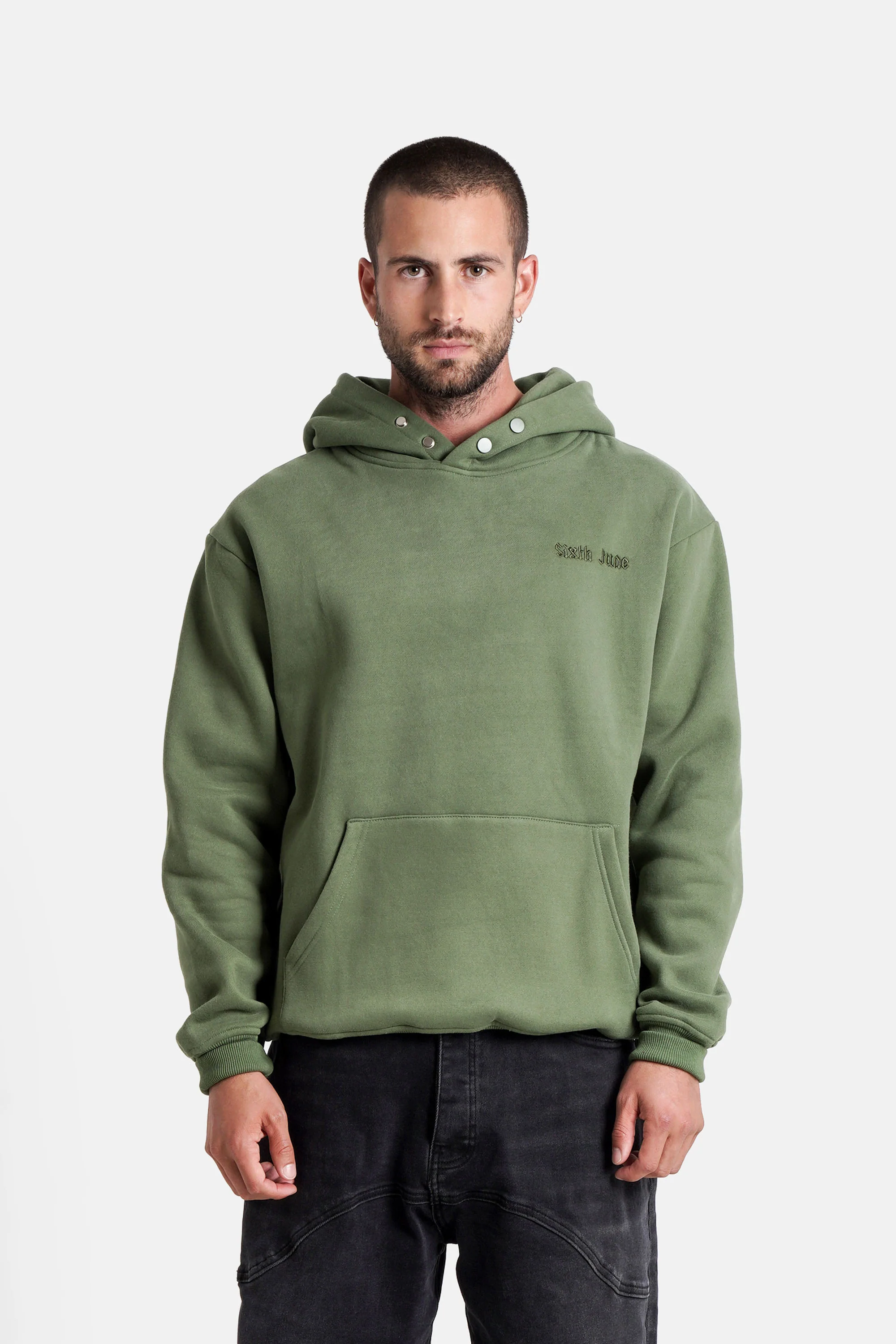 THE FEAR embroidery hoodie - Image 5