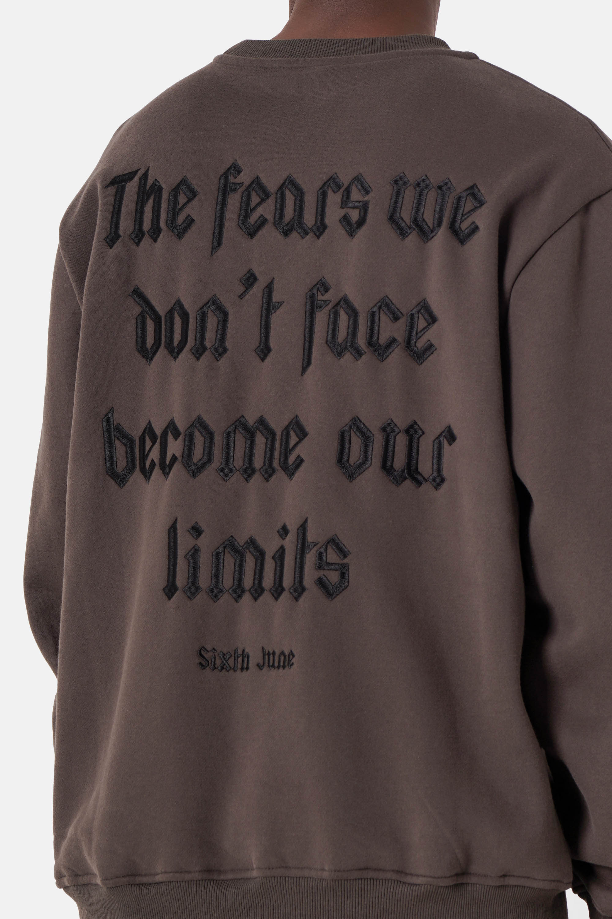 THE FEAR print sweatshirt - Image 3