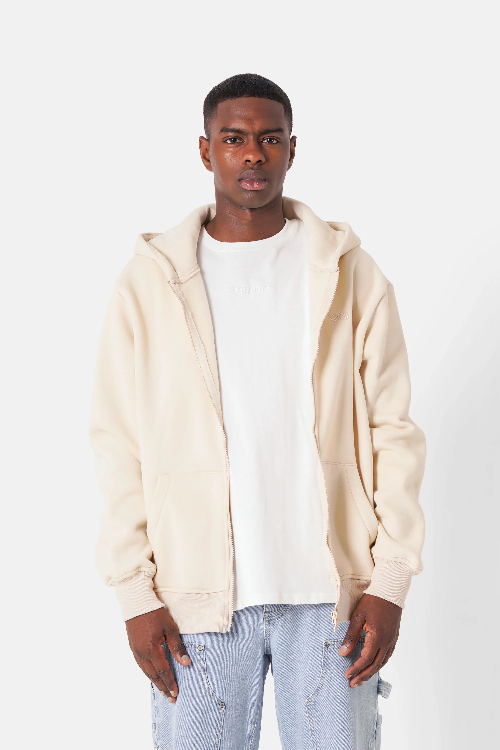 FEAR zipper hoodie