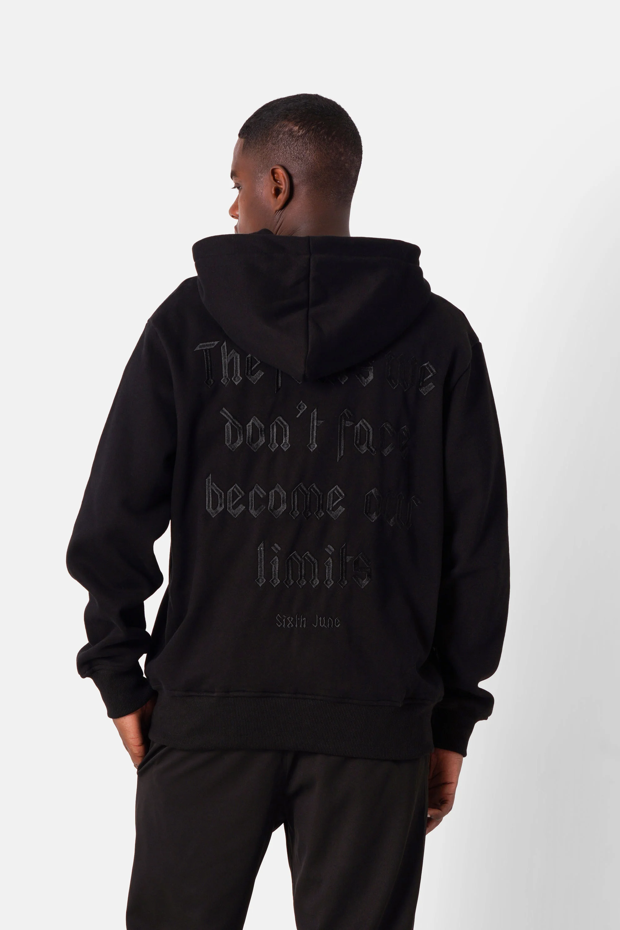 FEAR zipper hoodie