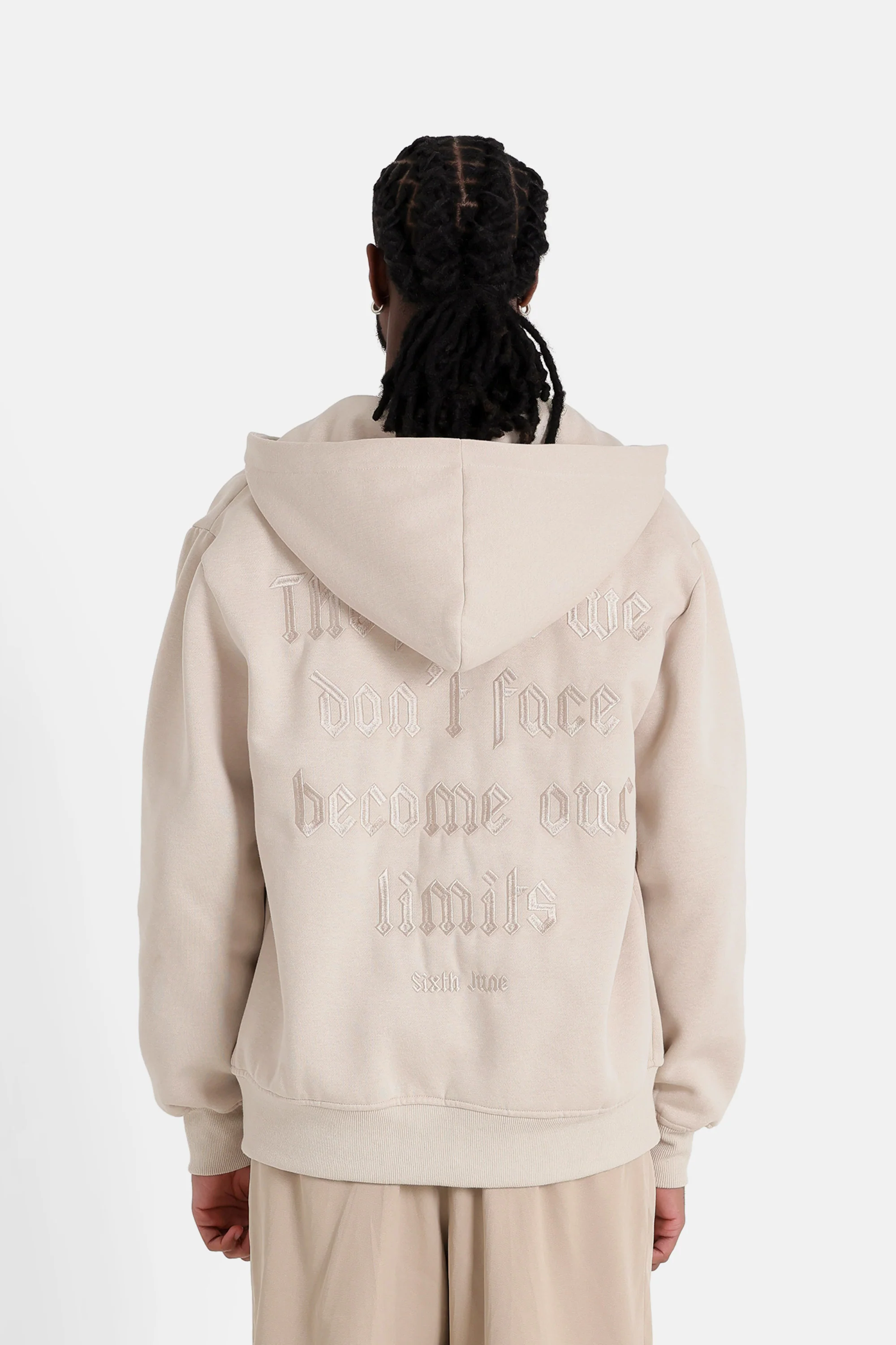 FEAR zipper hoodie