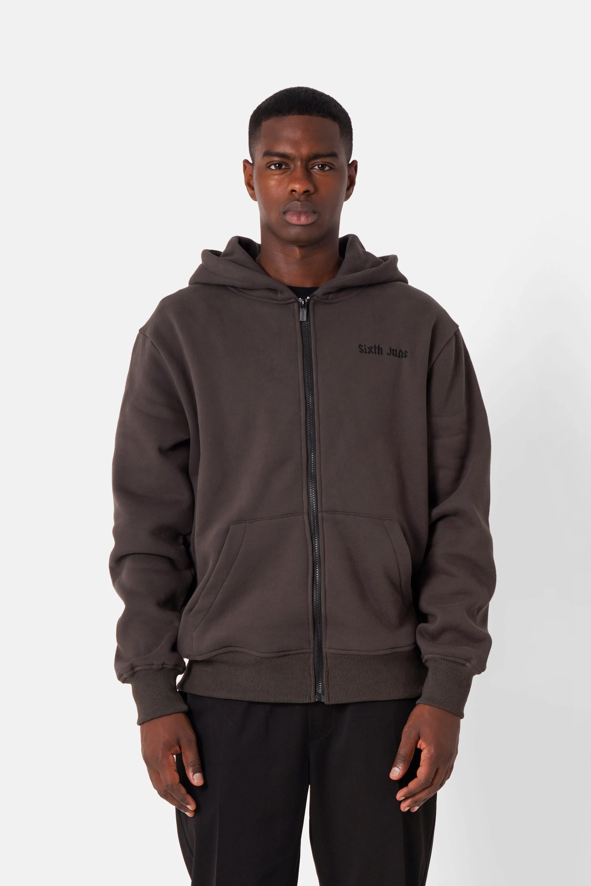 FEAR zipper hoodie