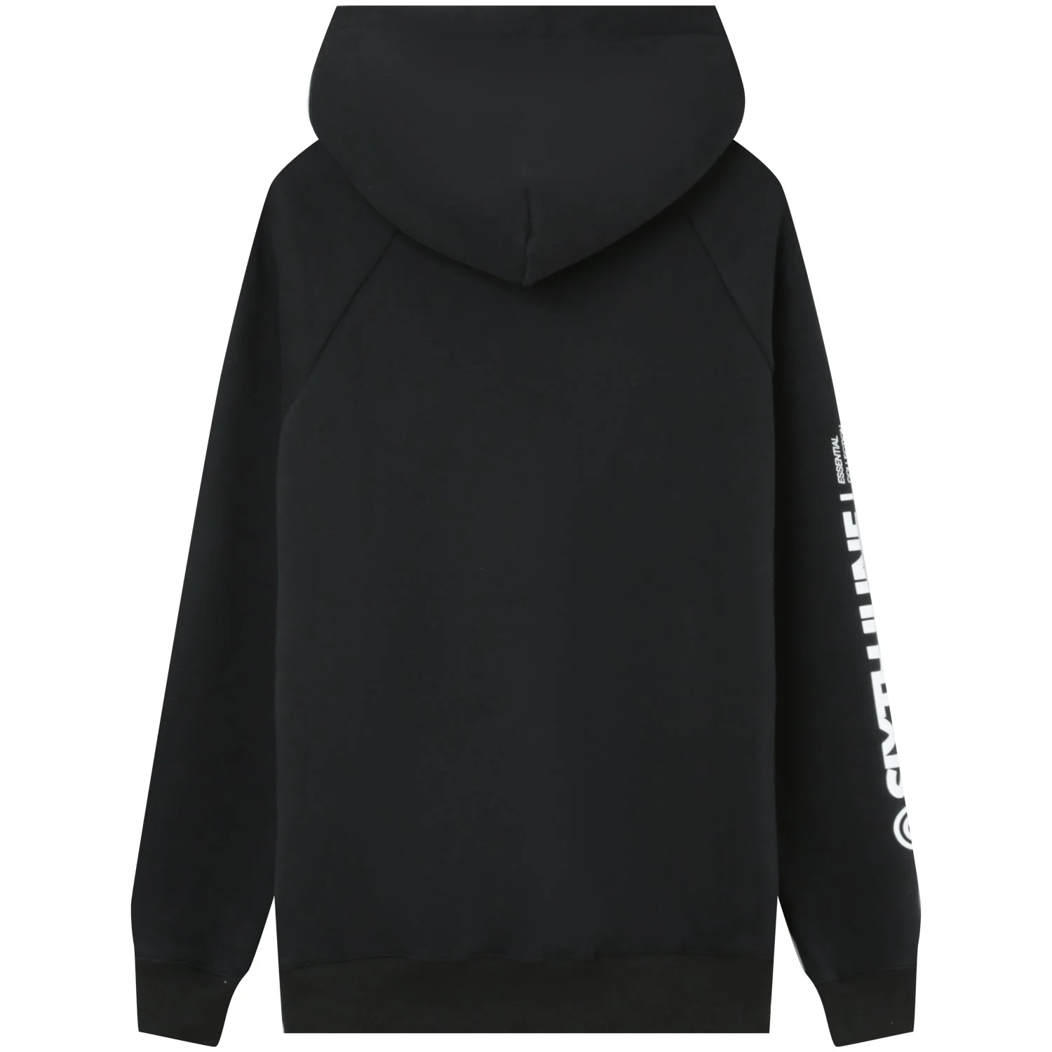 Sweat capuche molletonné logo Noir - Image 6