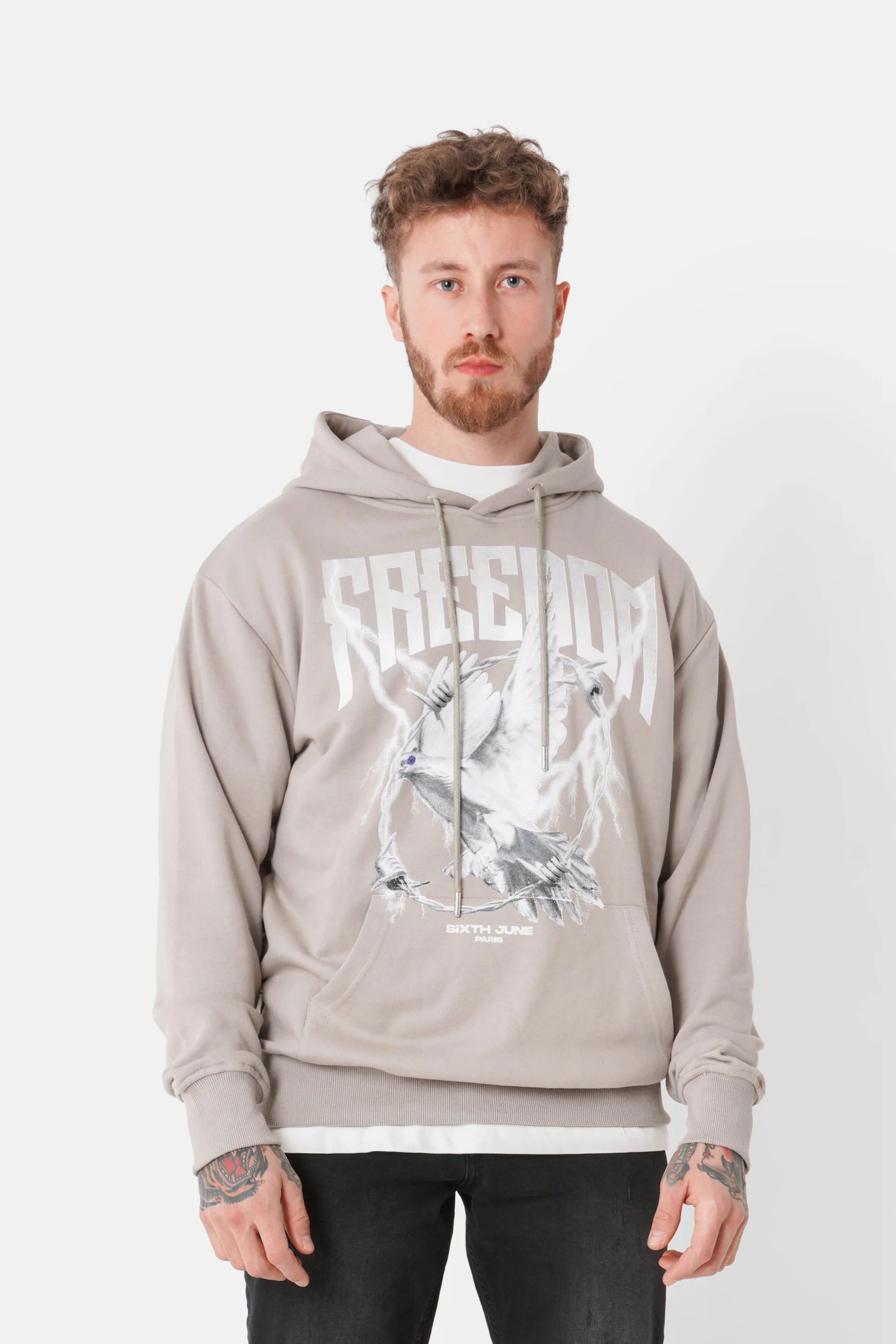 FREEDOM printed hoodie