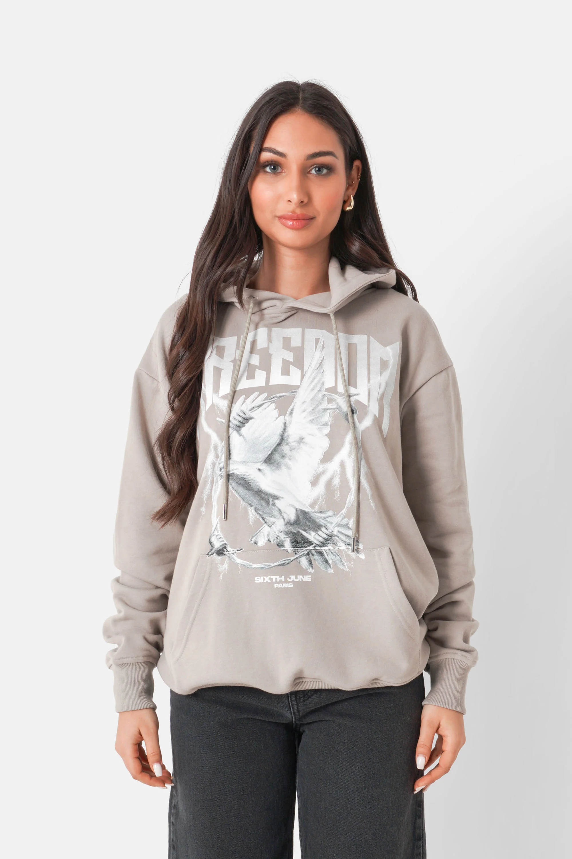 FREEDOM printed hoodie