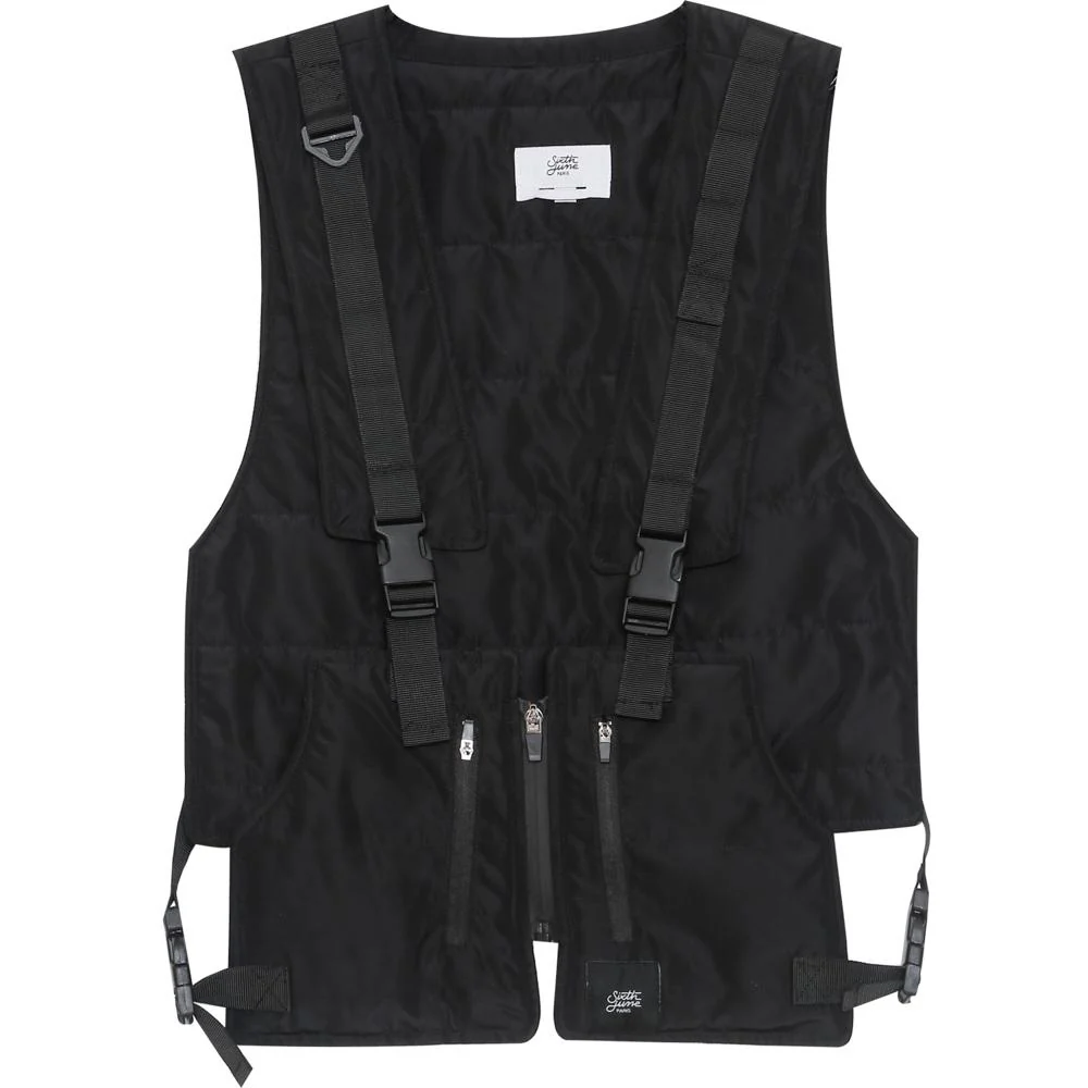 Gilet tactique léger court noir - Image 6